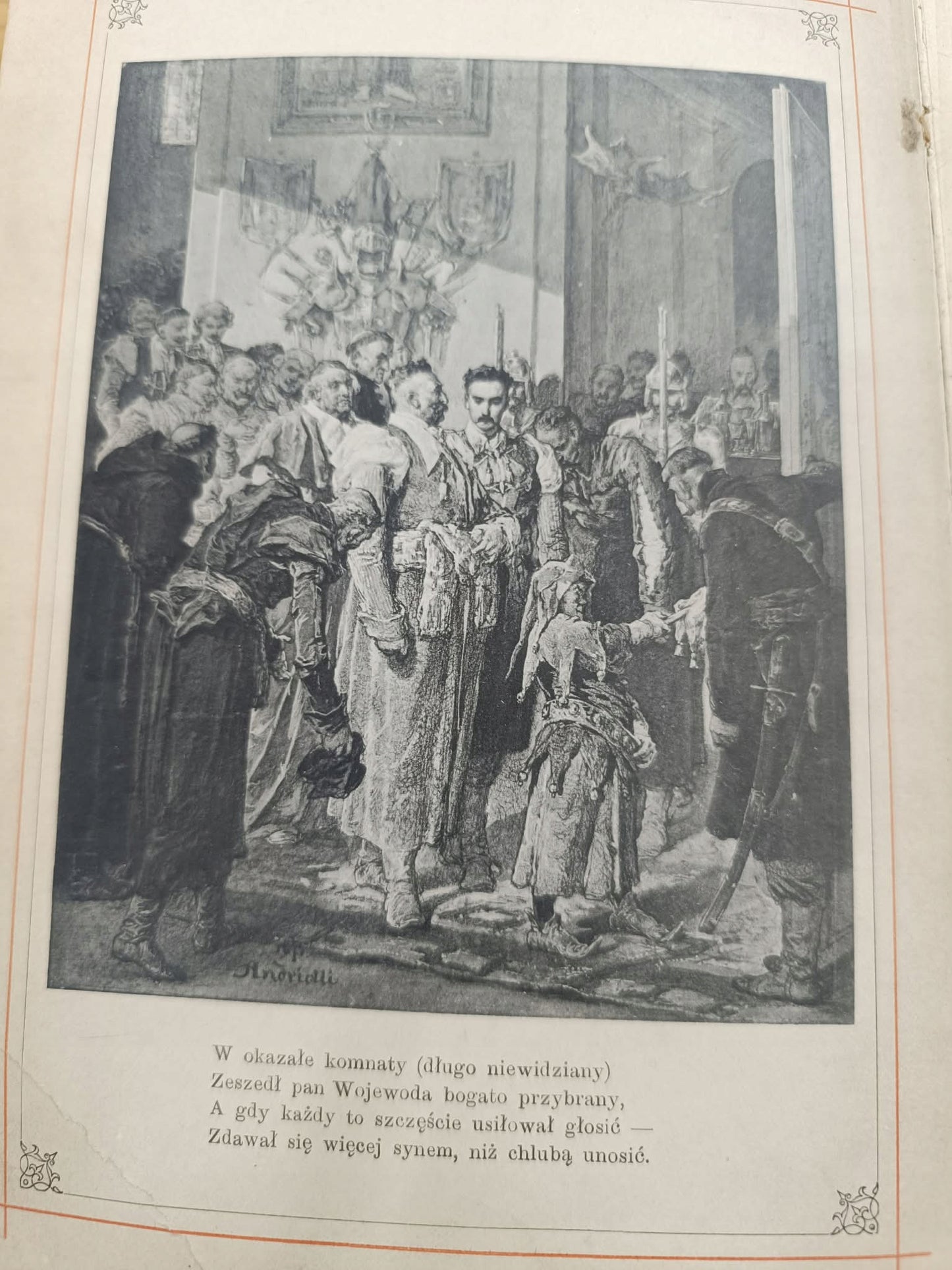 Marya Powieść ukraińska Antoni Malczewski, il. M. Andriolli, opr. K. Wójcik