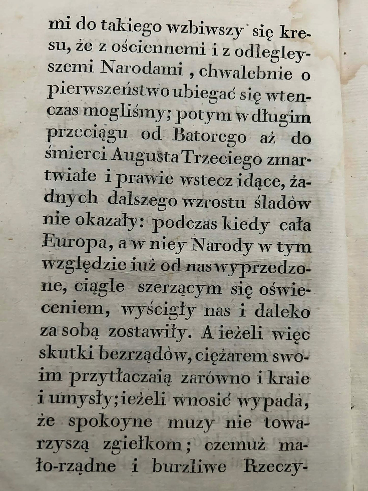 Dzieła polskie Jana Kochanowskiego Tom I - edycya T. Mostowskiego [1803 r.]