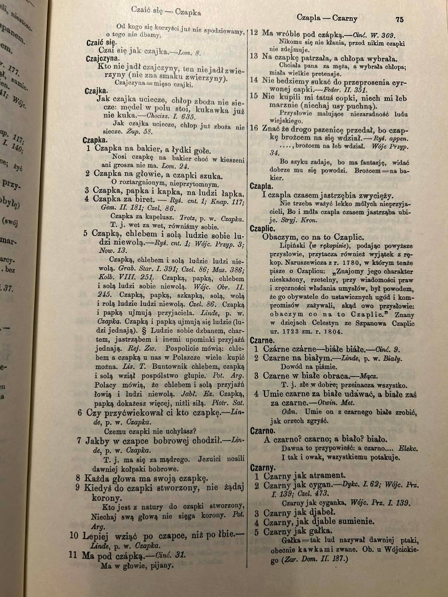 Księga przysłów polskich - opr. Samuel Adalberg [reprint z 1894 r.]