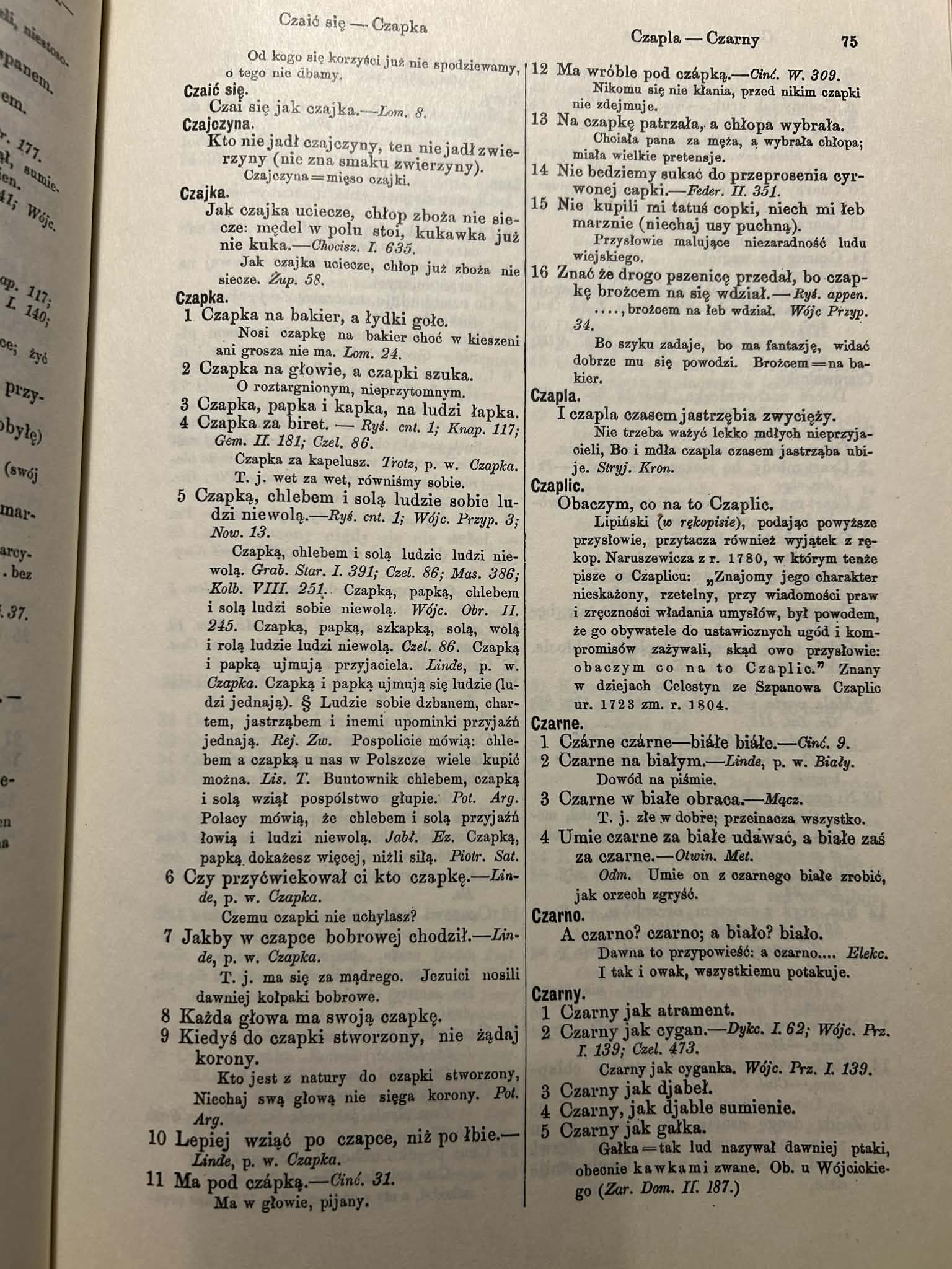 Księga przysłów polskich - opr. Samuel Adalberg [reprint z 1894 r.]