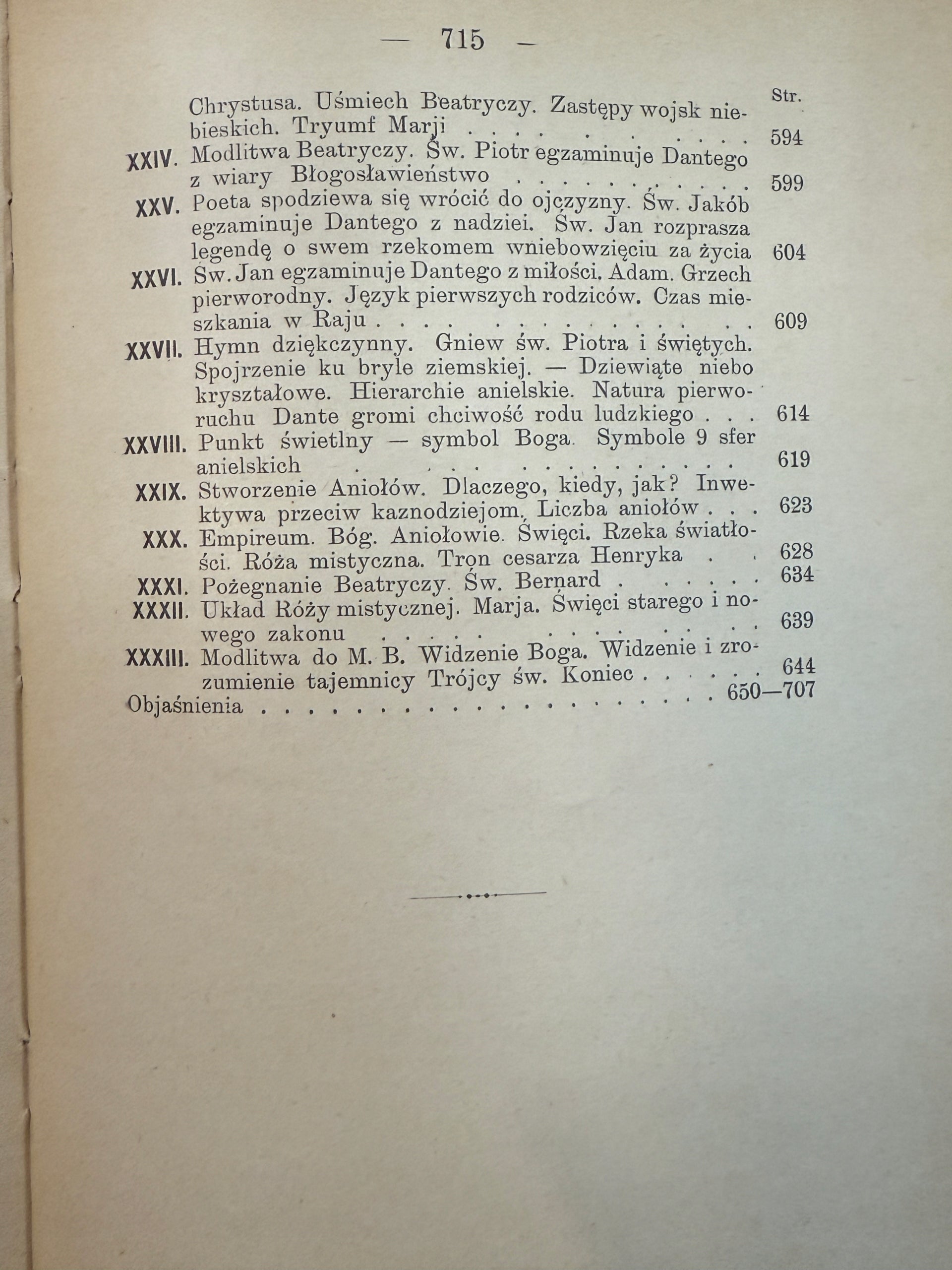 Boska komedja Dante Alighieri [1909 r.][oprawa Karol Wójcik]