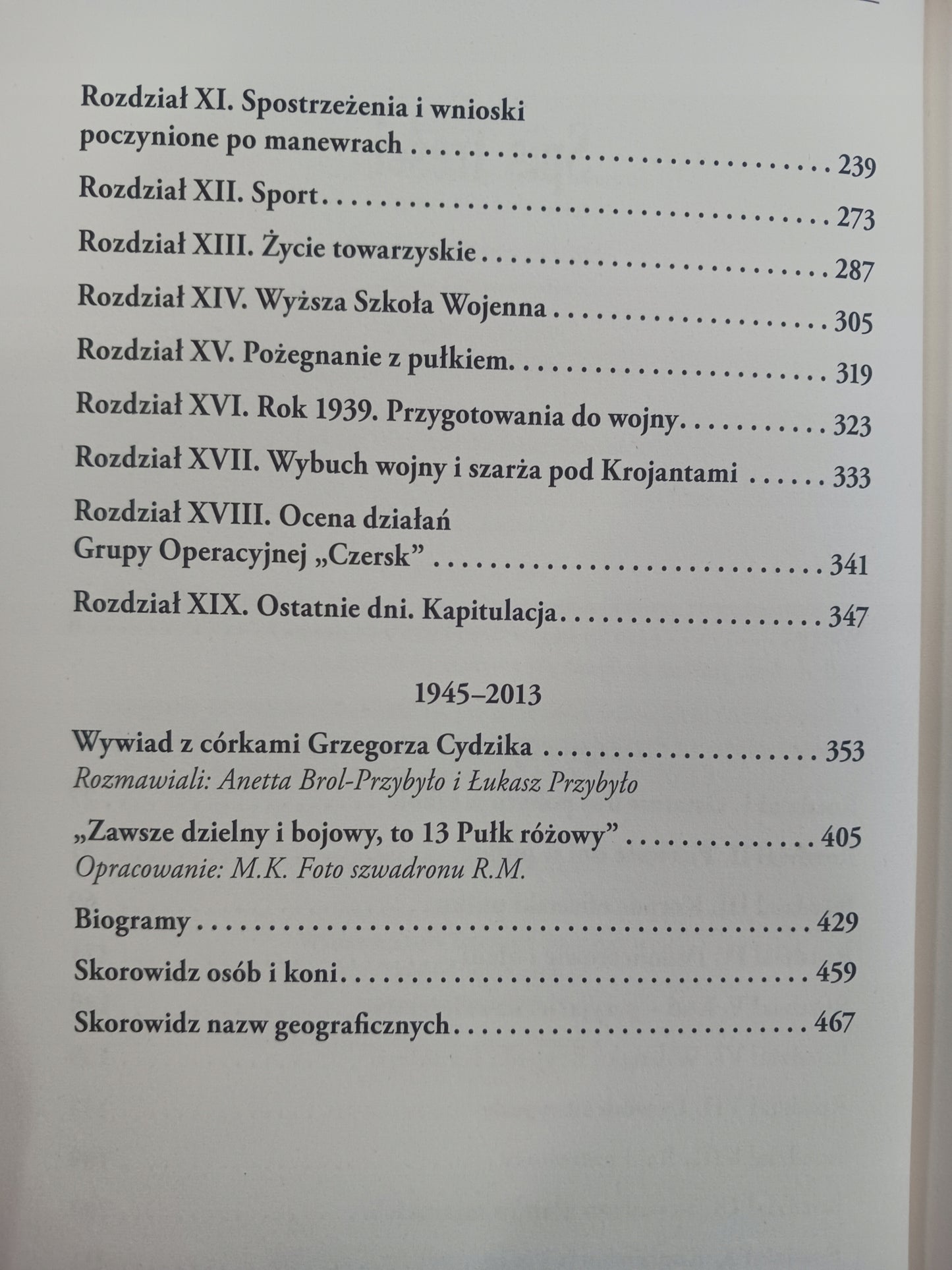 Ułani, ułani Wspomnienia, gawędy, opowieści Grzegorz Cydzik