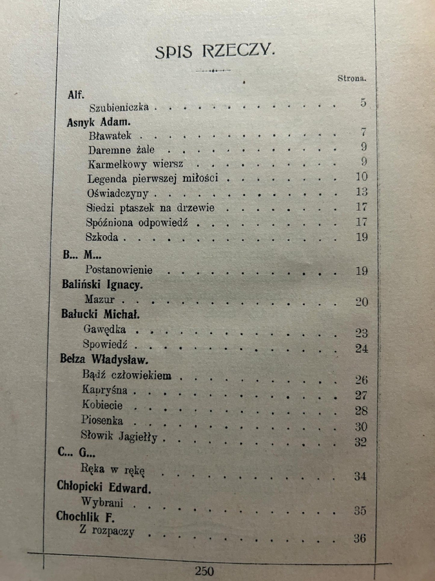 Perły deklamacyi polskiej - zebrał Adam Kompf [1909 r.]