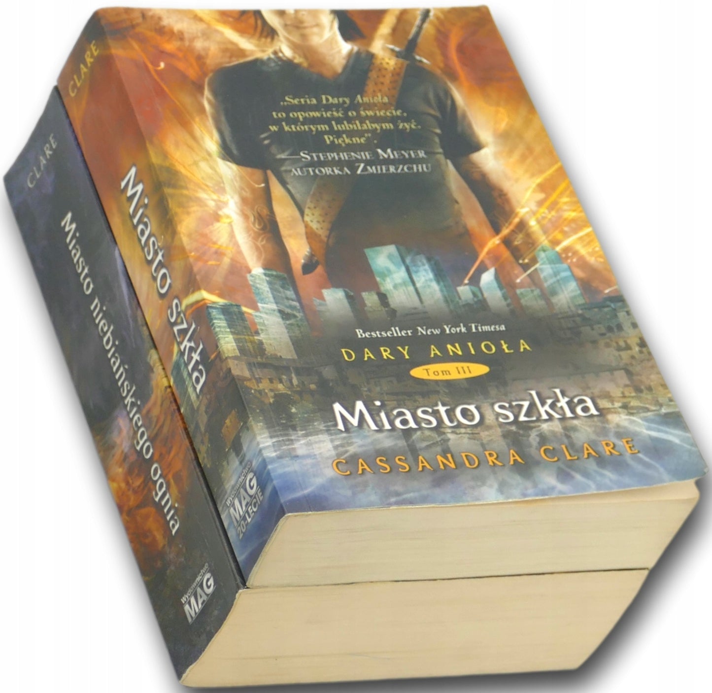 Cassandra Clare Dary Anioła T. 3, 4 Miasto szkła Miasto niebiańskiego ognia