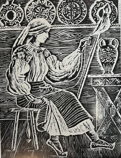 Jan Skłodowski Huculszczyzna w grafice polskiej