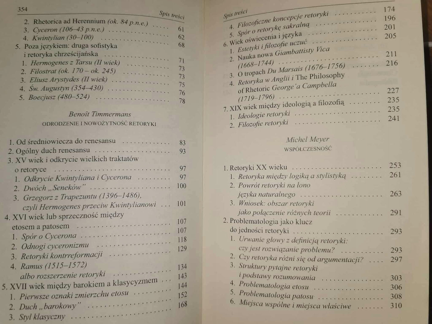 Historia retoryki od Greków do dziś, Benoit Timmermans, Manuel Maria