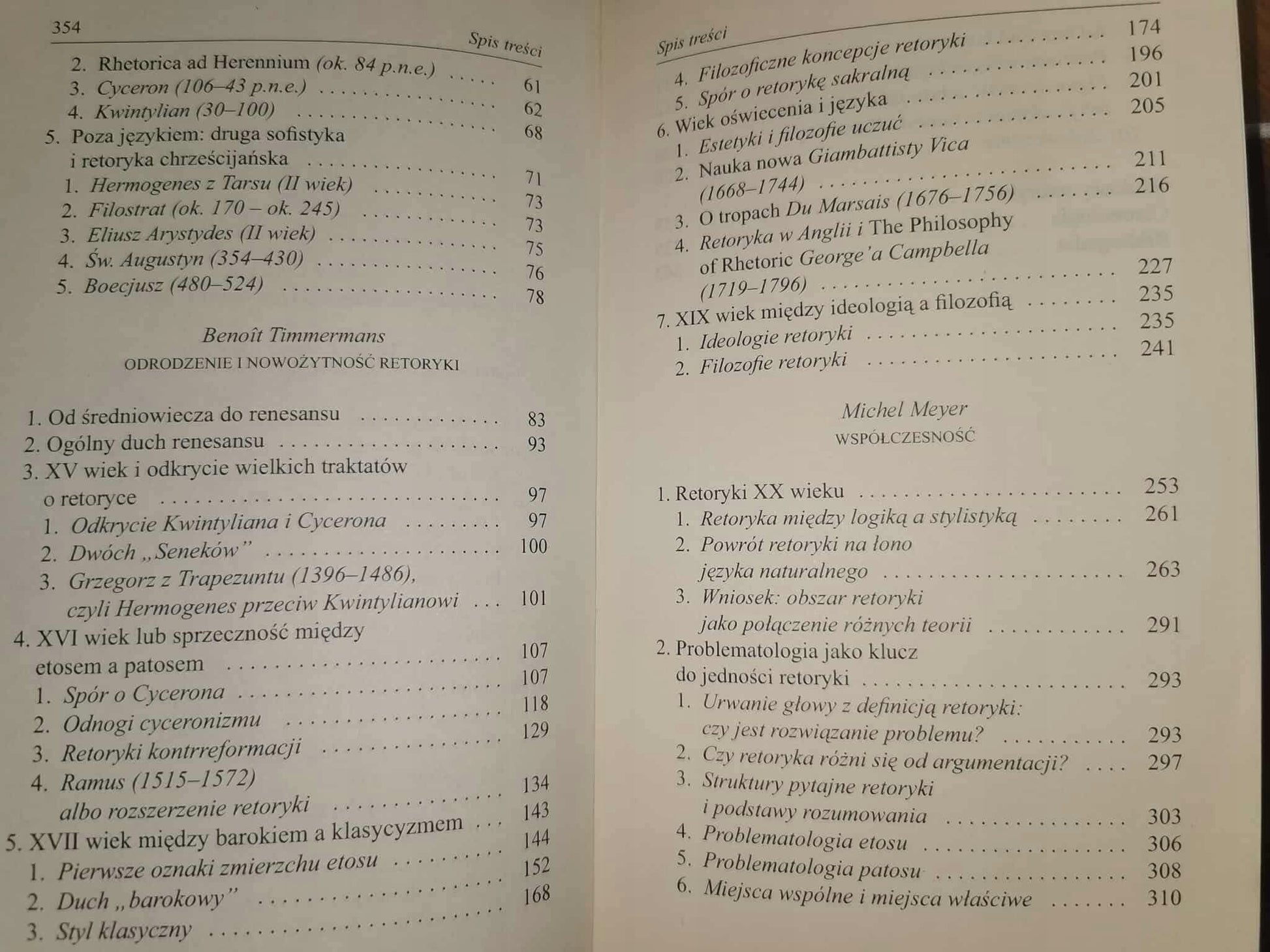 Historia retoryki od Greków do dziś, Benoit Timmermans, Manuel Maria