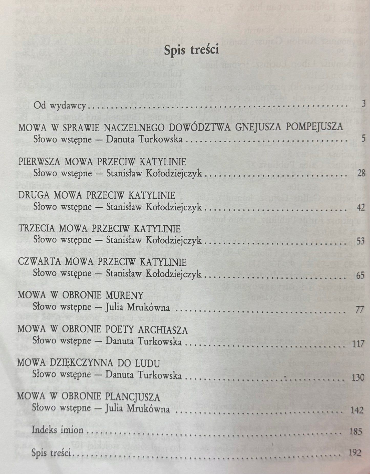 Mowy Marek Tulliusz Cyceron [Biblioteka Europejska]
