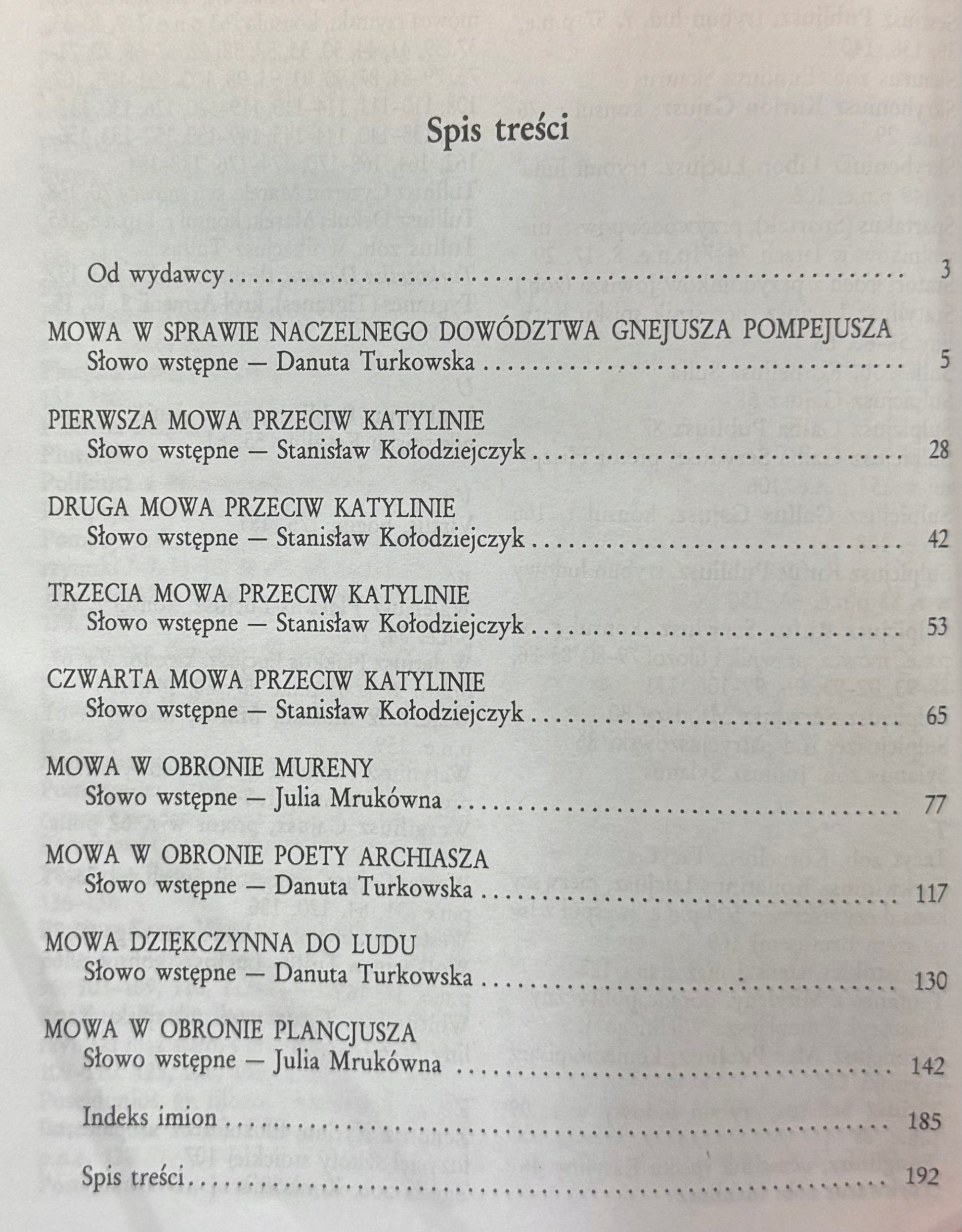 Mowy Marek Tulliusz Cyceron [Biblioteka Europejska]