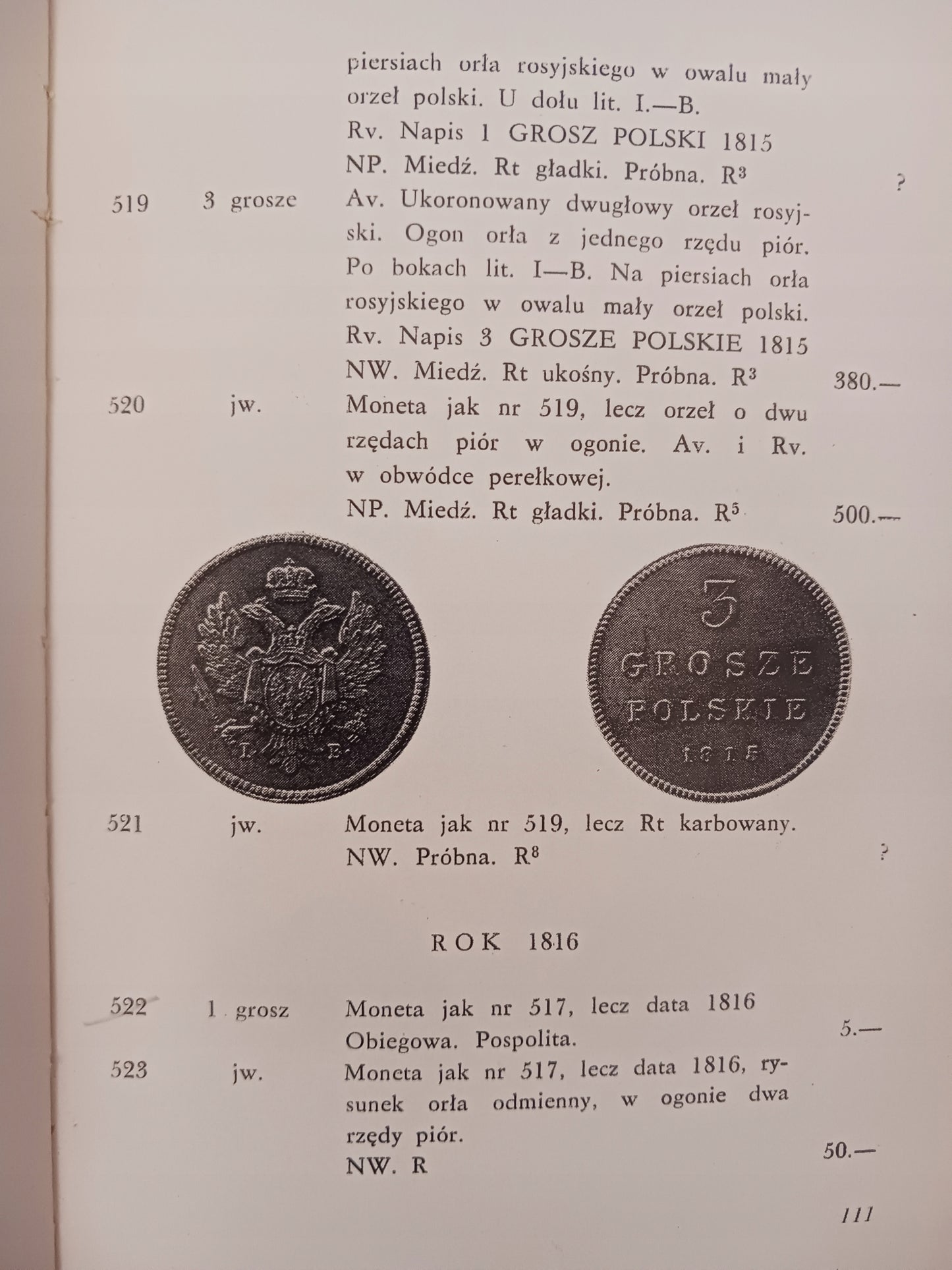 Katalog monet polskich 1765-1864 Tadeusz Jabłoński, Władysław Terlecki