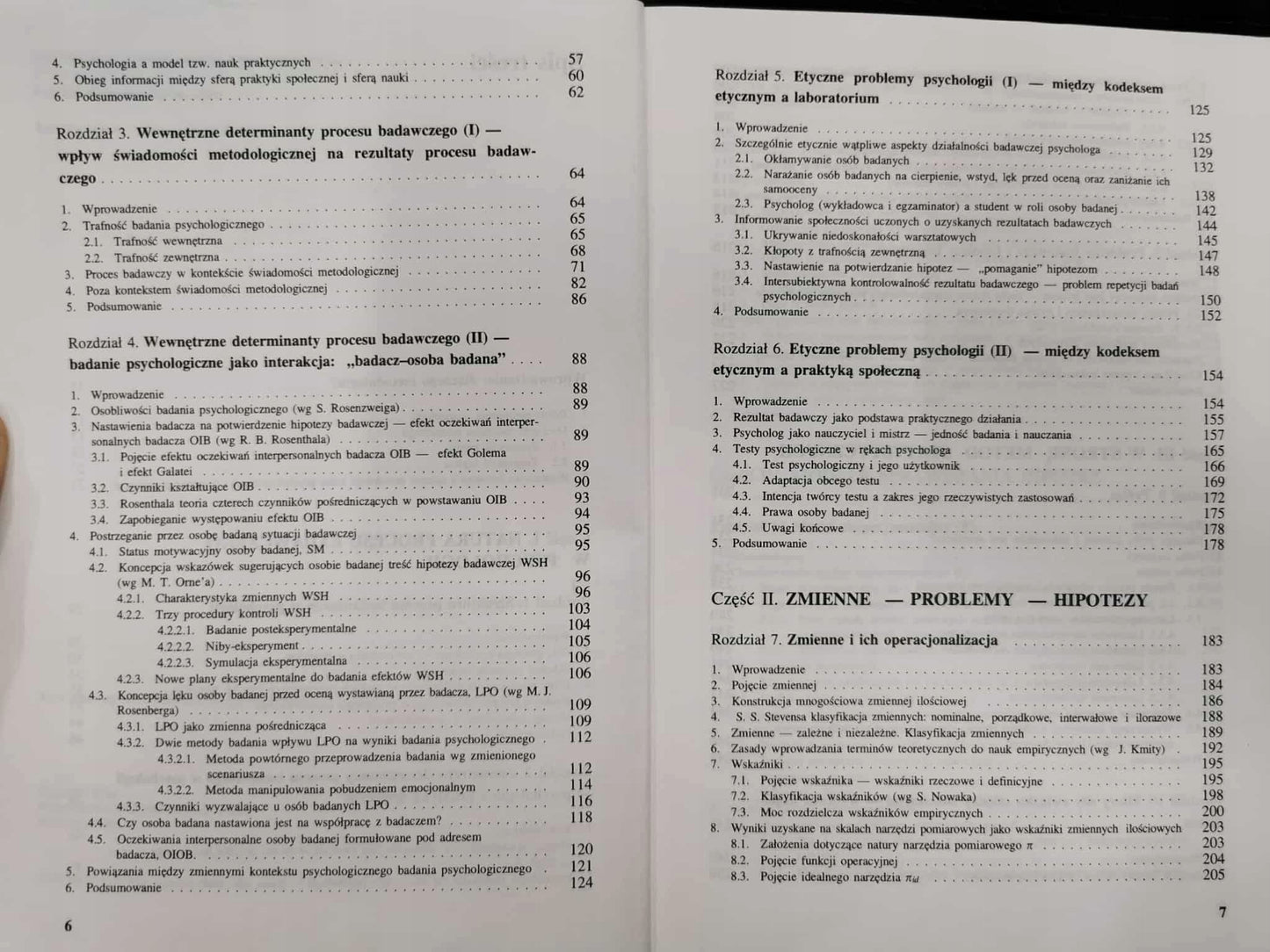 Metodologia badań psychologicznych, J. Brzeziński