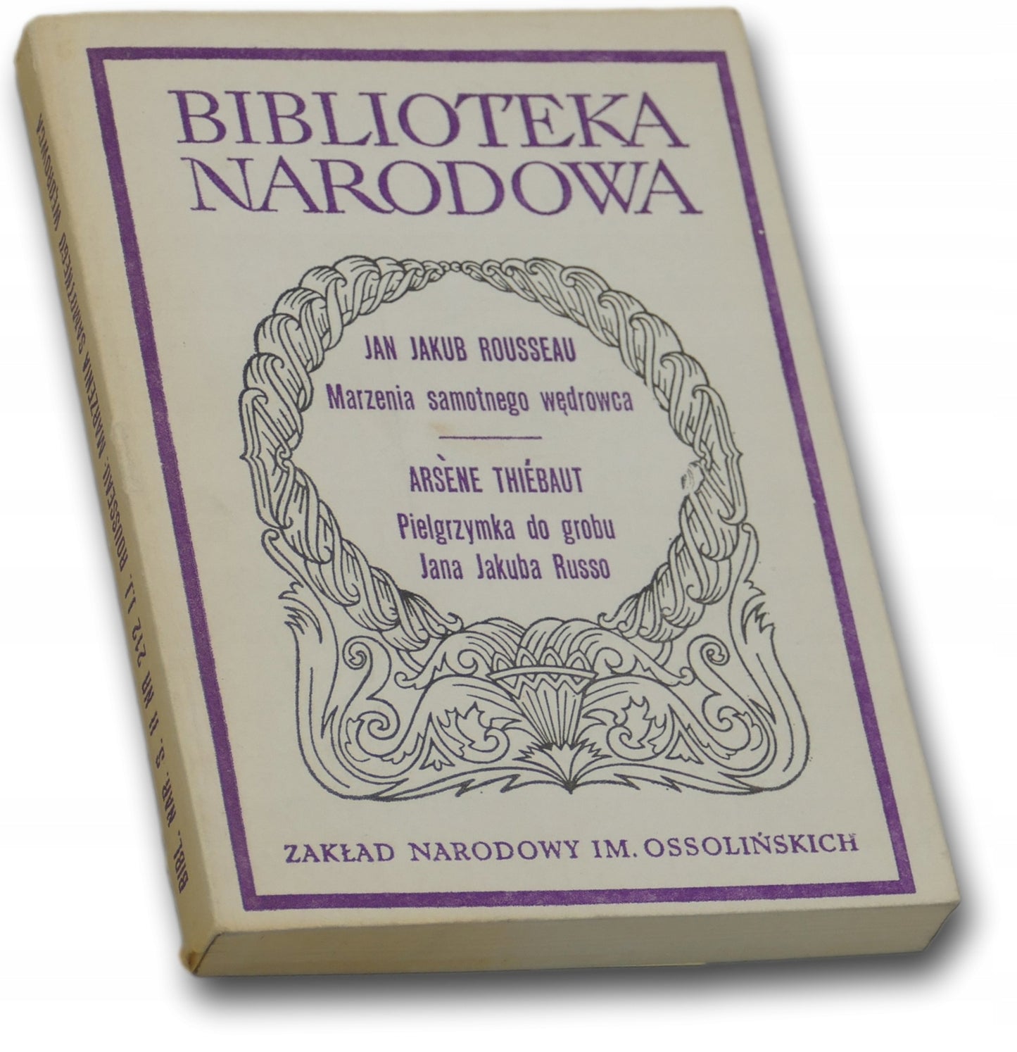 Marzenia samotnego wędrowca, Jan Jakub Rousseau, Pielgrzymka do grobu [BN]