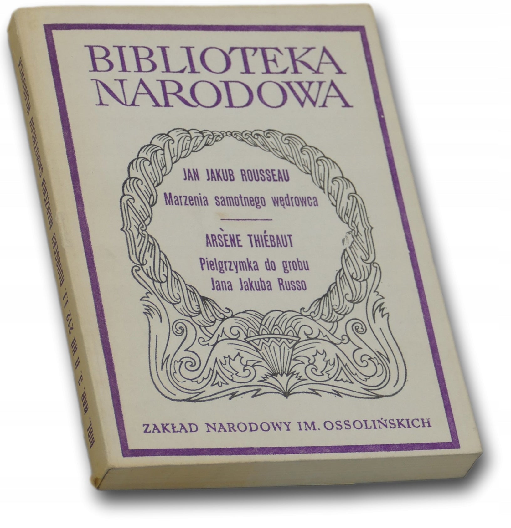 Marzenia samotnego wędrowca, Jan Jakub Rousseau, Pielgrzymka do grobu [BN]