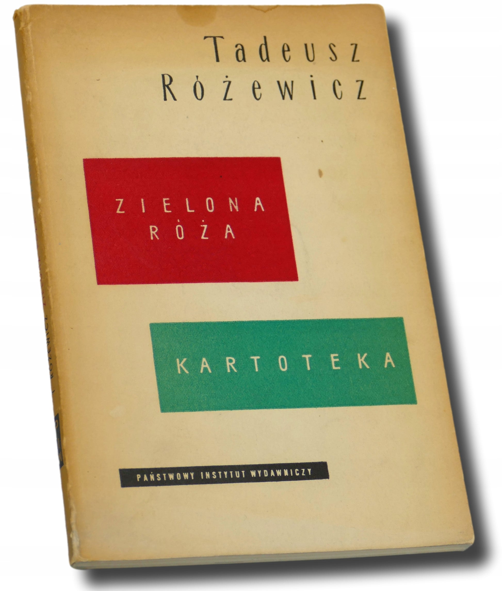 Zielona róża / Kartoteka - Tadeusz Różewicz