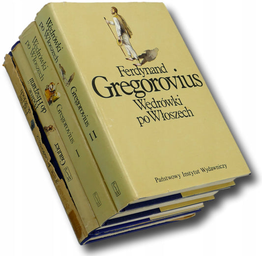Seria Podróże PIW: F. Gregorovius, T. Gautier, J. Iwaszkiewicz