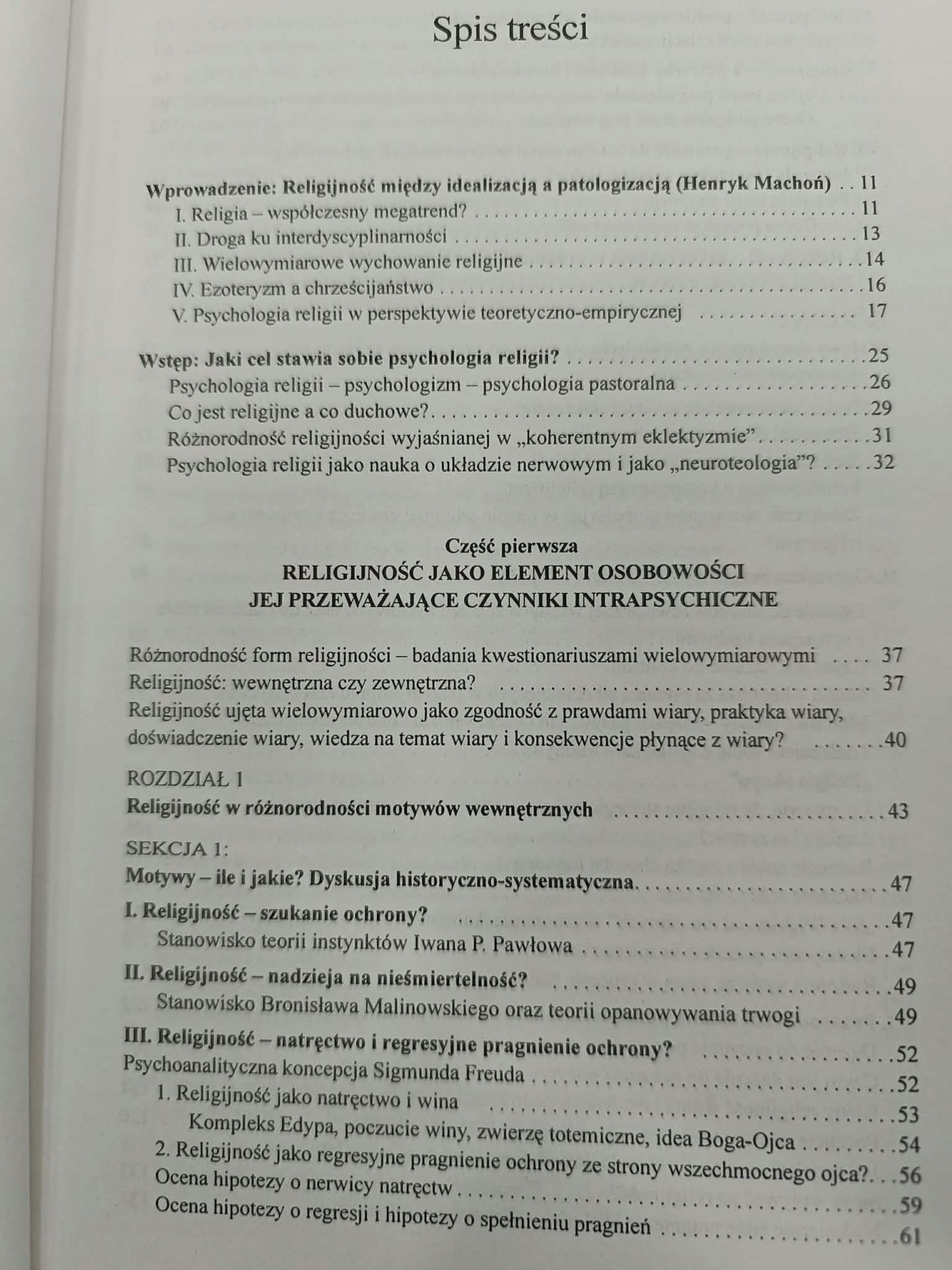 Psychologia Religii Bernhard Grom SJ