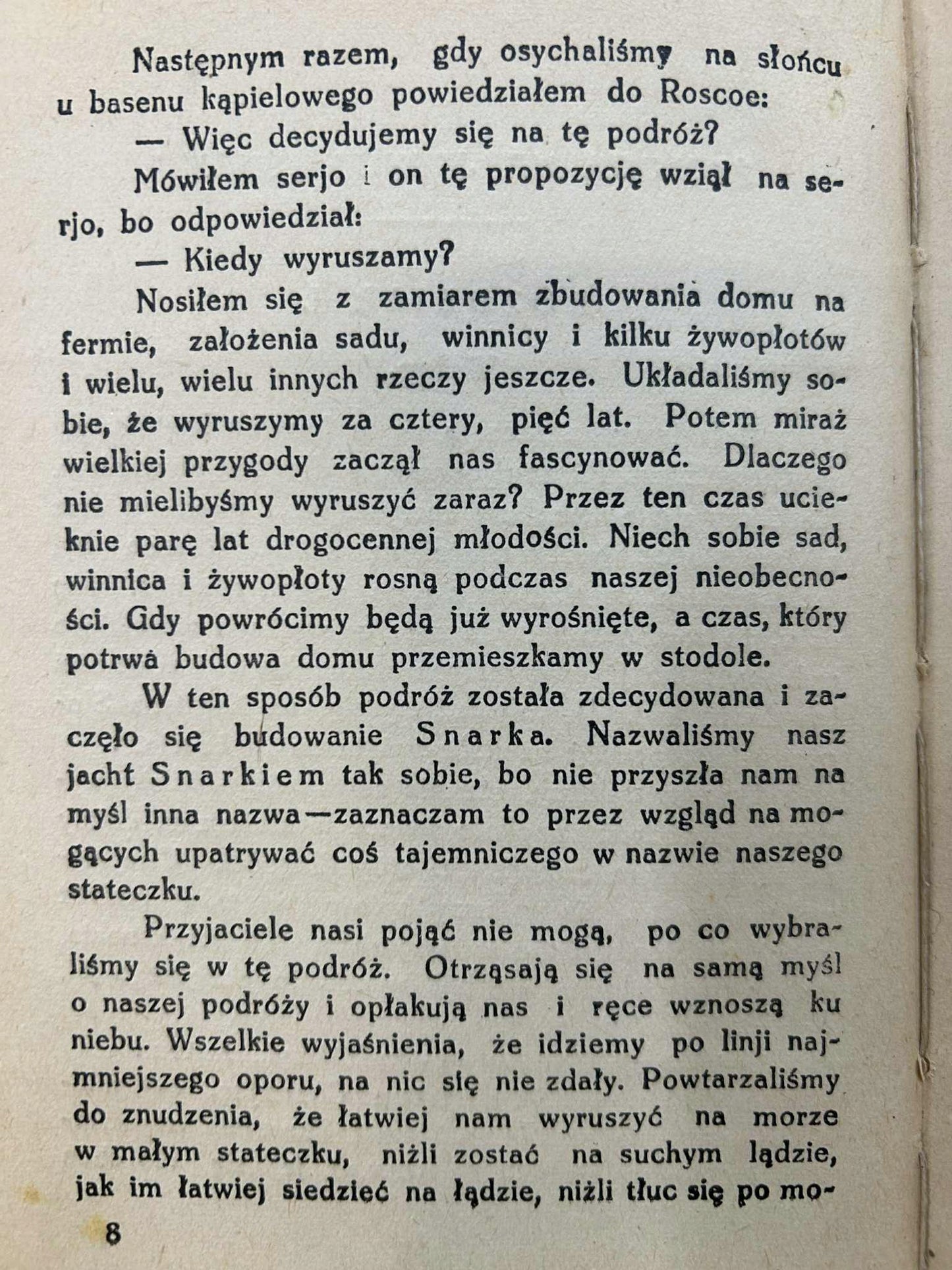 Żegluga na jachcie "Snark" Tom I - Jack London