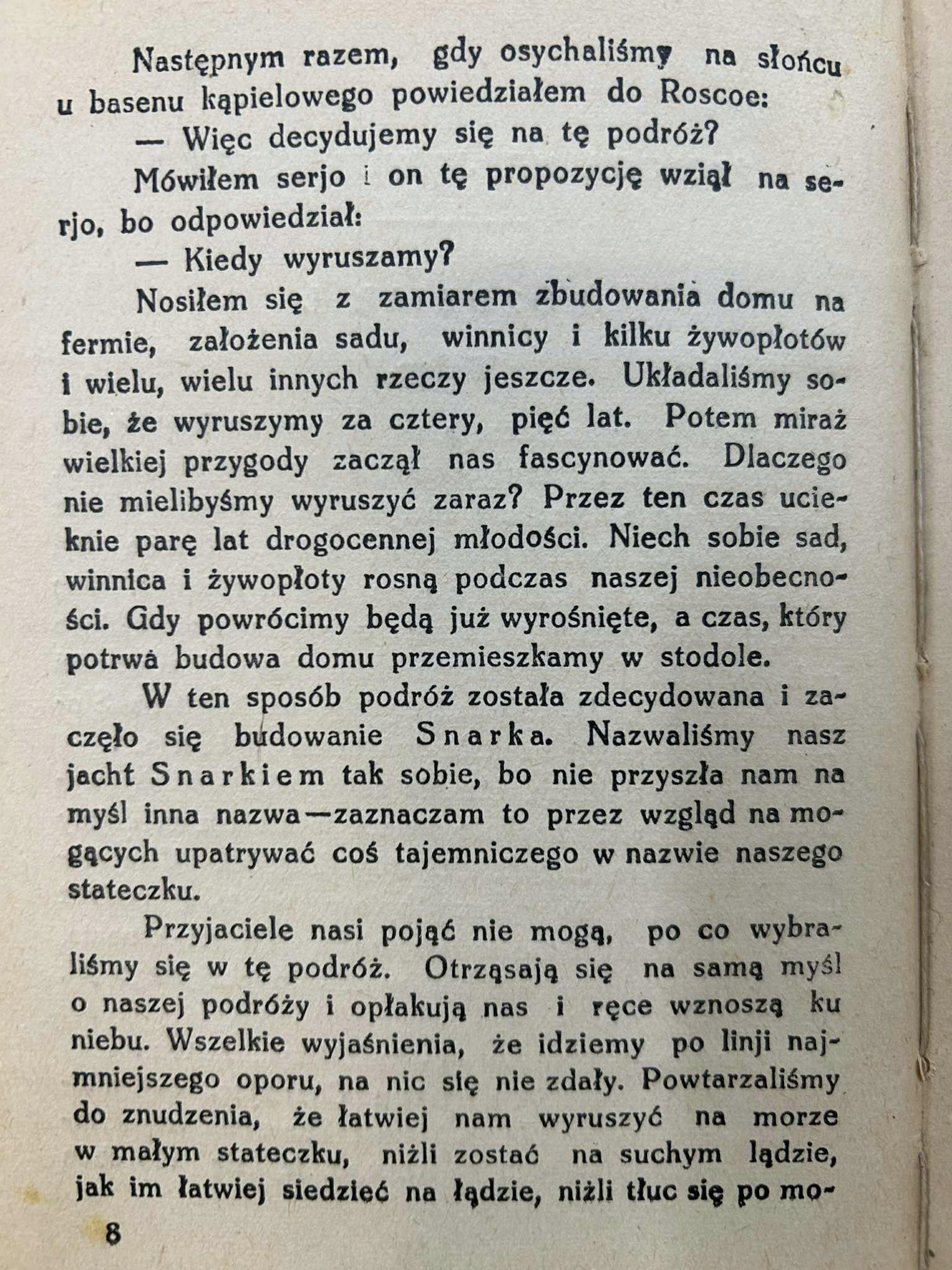 Żegluga na jachcie "Snark" Tom I - Jack London