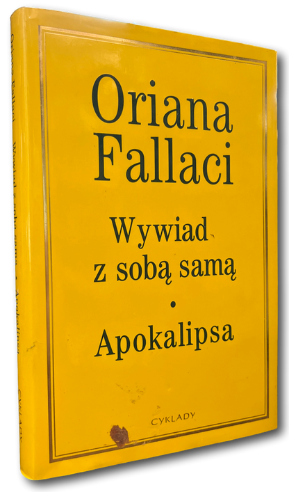 Wywiad z sobą samą. Apokalipsa Oriana Fallaci