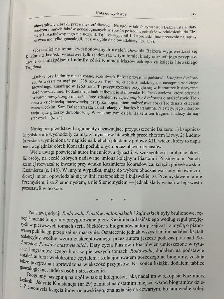 Rodowód Piastów małopolskich i kujawskich - Kazimierz Jasiński