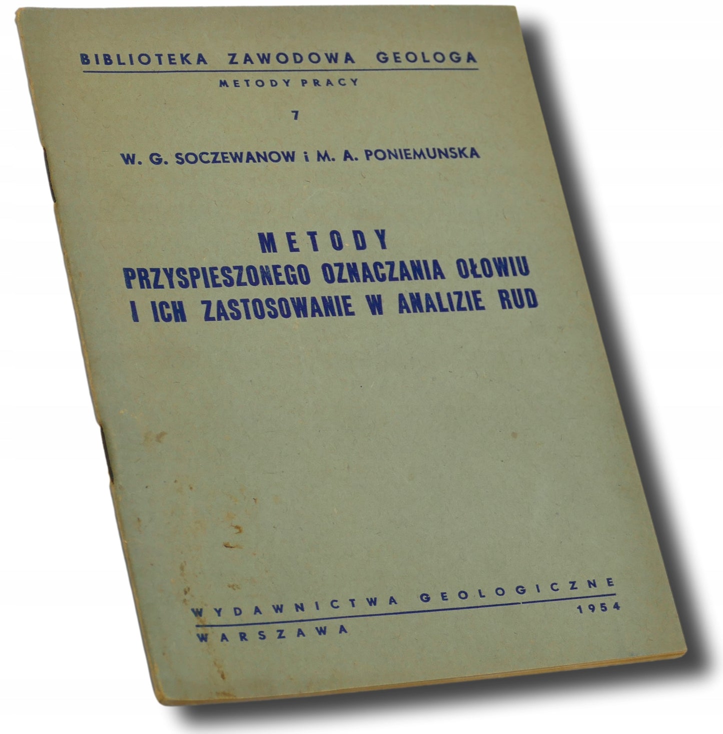 Metody przyspieszonego oznaczania ołowiu i ich zastosowanie w analizie rud