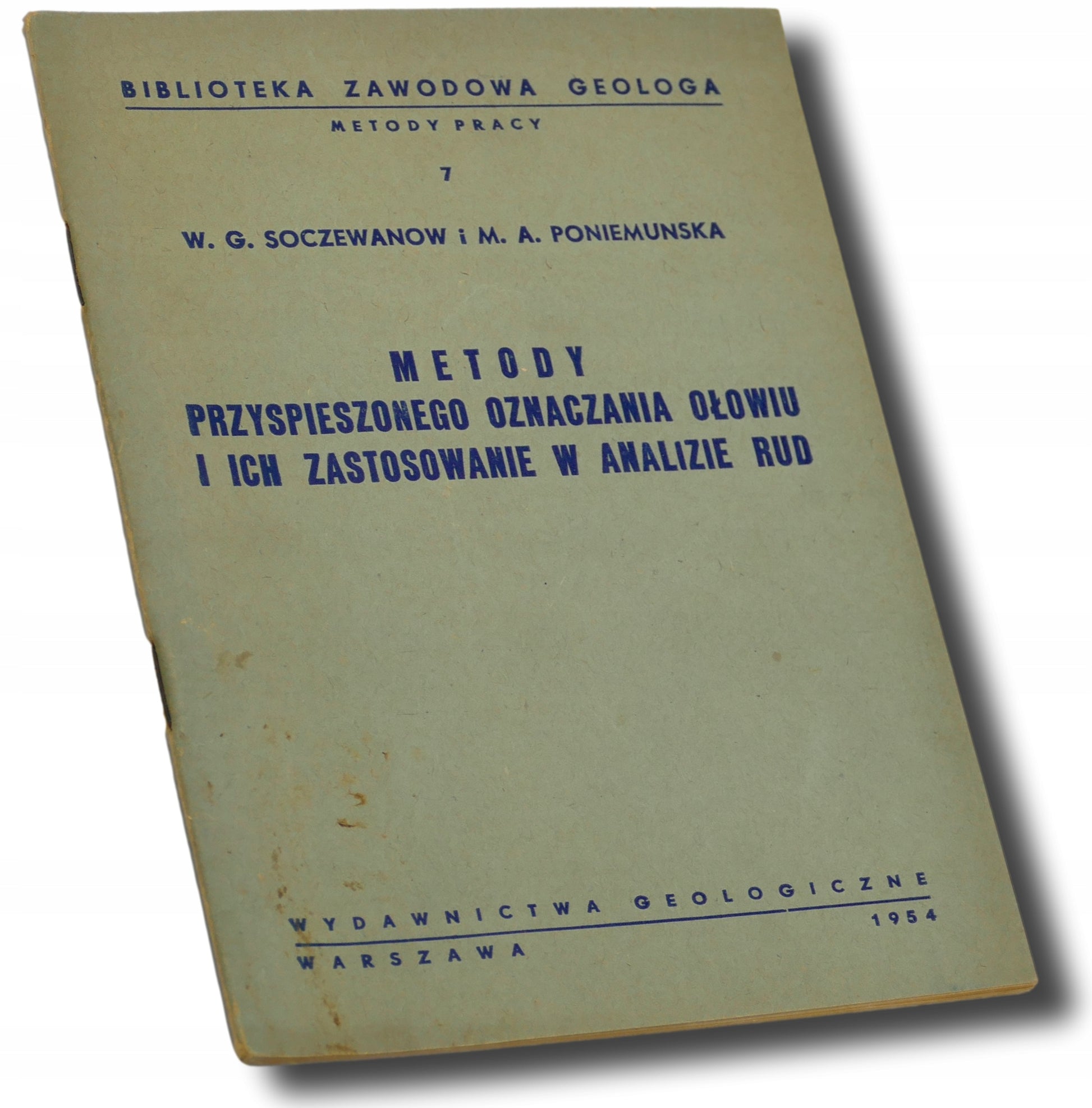 Metody przyspieszonego oznaczania ołowiu i ich zastosowanie w analizie rud