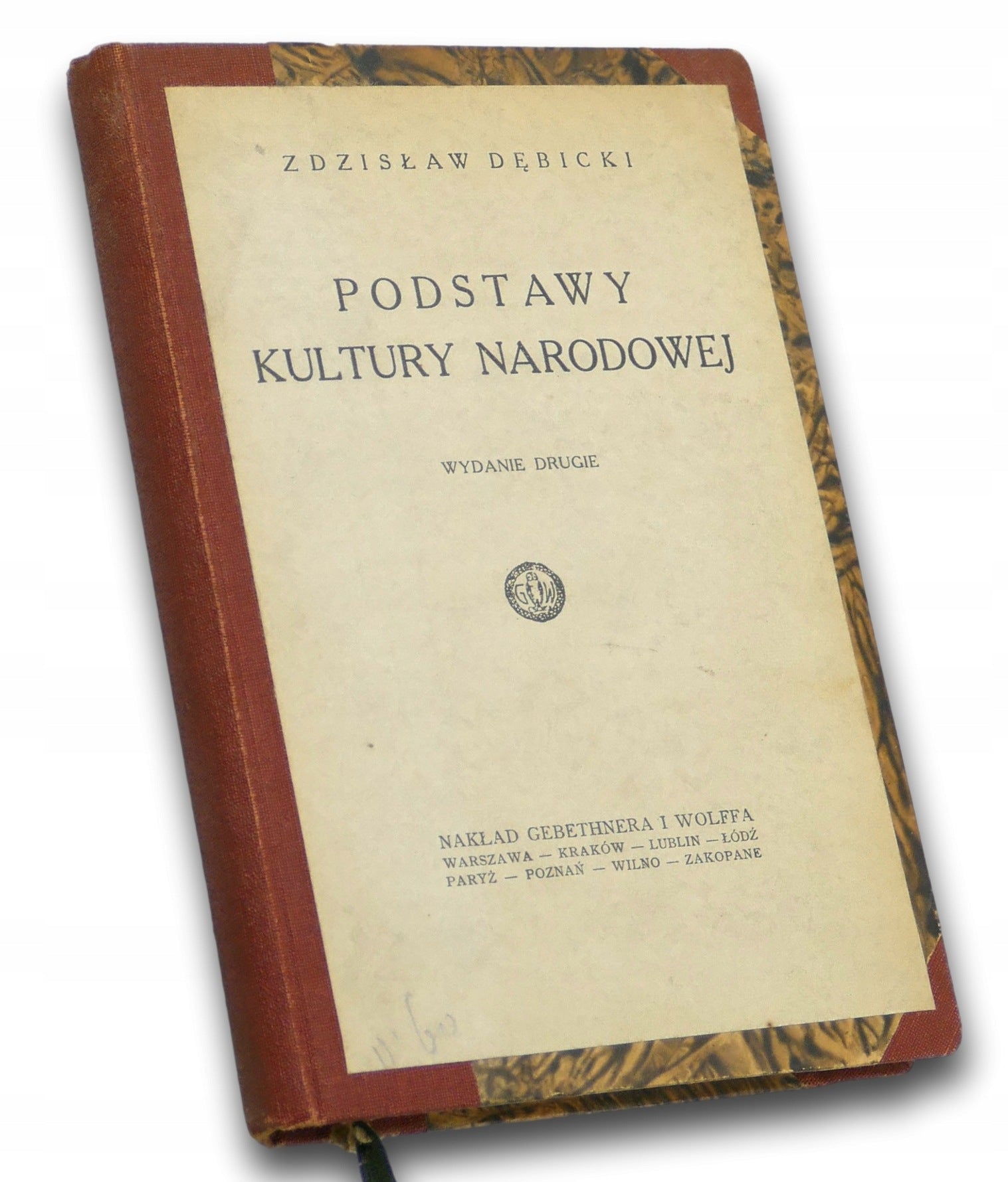 Podstawy kultury narodowej, Zdzisław Dębicki [1925]