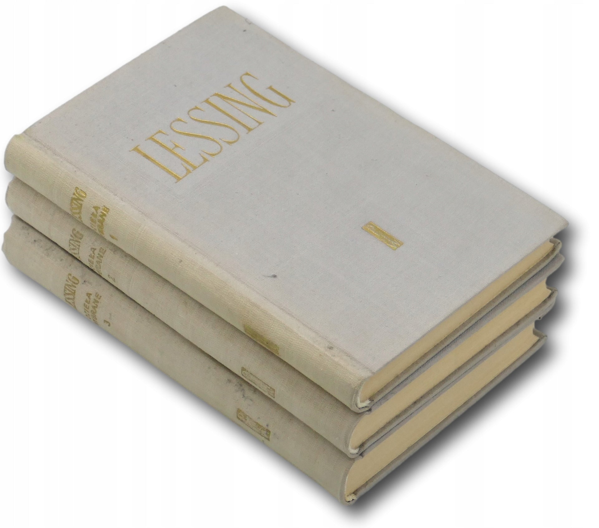 Gotthold Ephraim Lessing, dzieła wybrane, T. 1-3