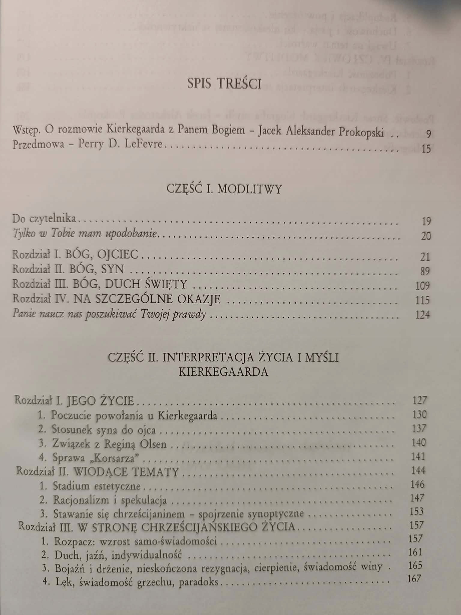 Modlitwy, Soren Kierkegaard