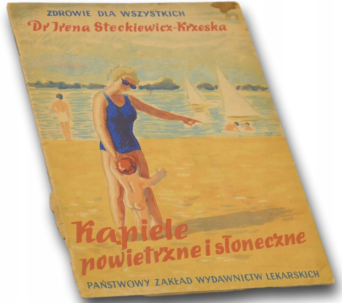Kąpiele powietrzne i słoneczne. Dr Irena Steckiewicz-Krzeska