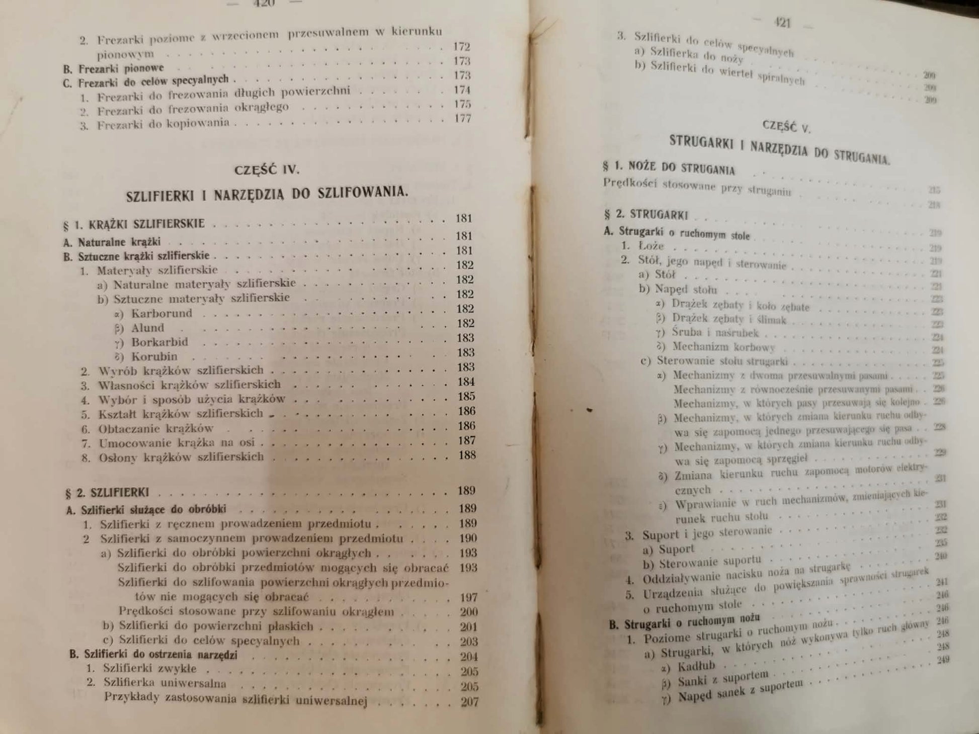 Obrabiarki do metali, Edward Herzberg [Lwów 1917]