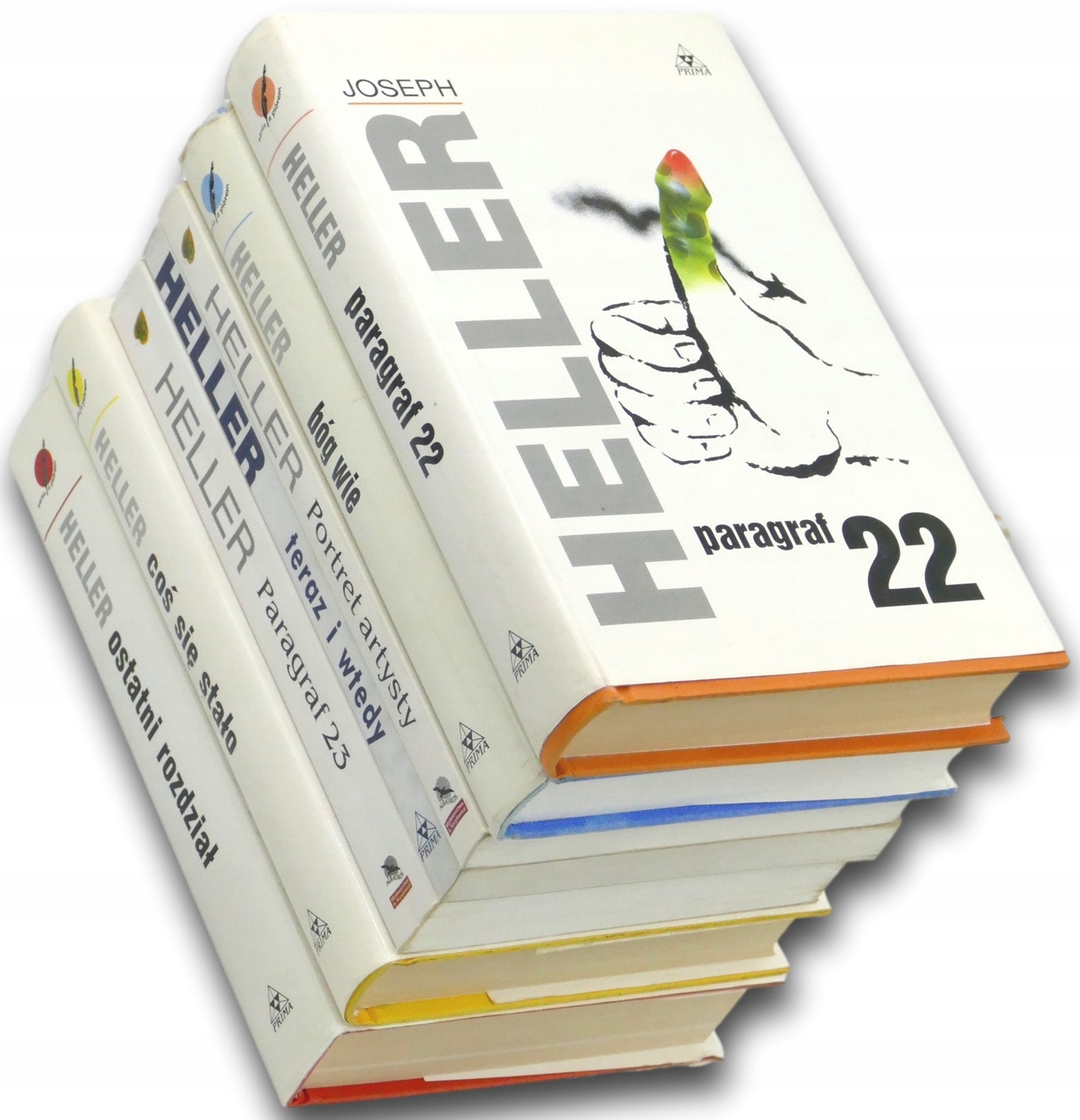 Joseph Heller x7 Paragraf 22, Bóg wie, Portret artysty, Teraz i wtedy + ...