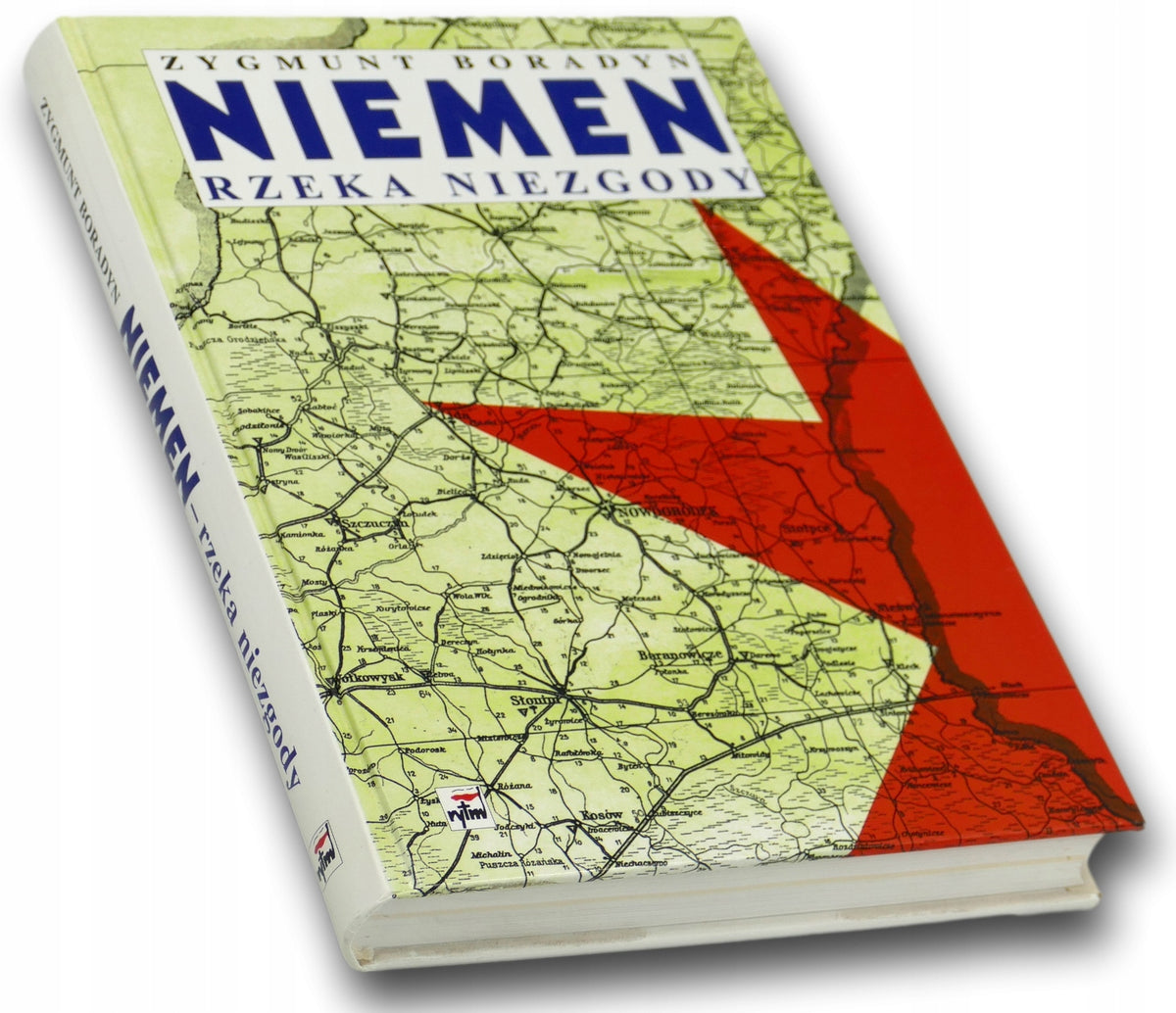 Niemen rzeka niezgody Zygmunt Boradyn [TWARDA OPRAWA]