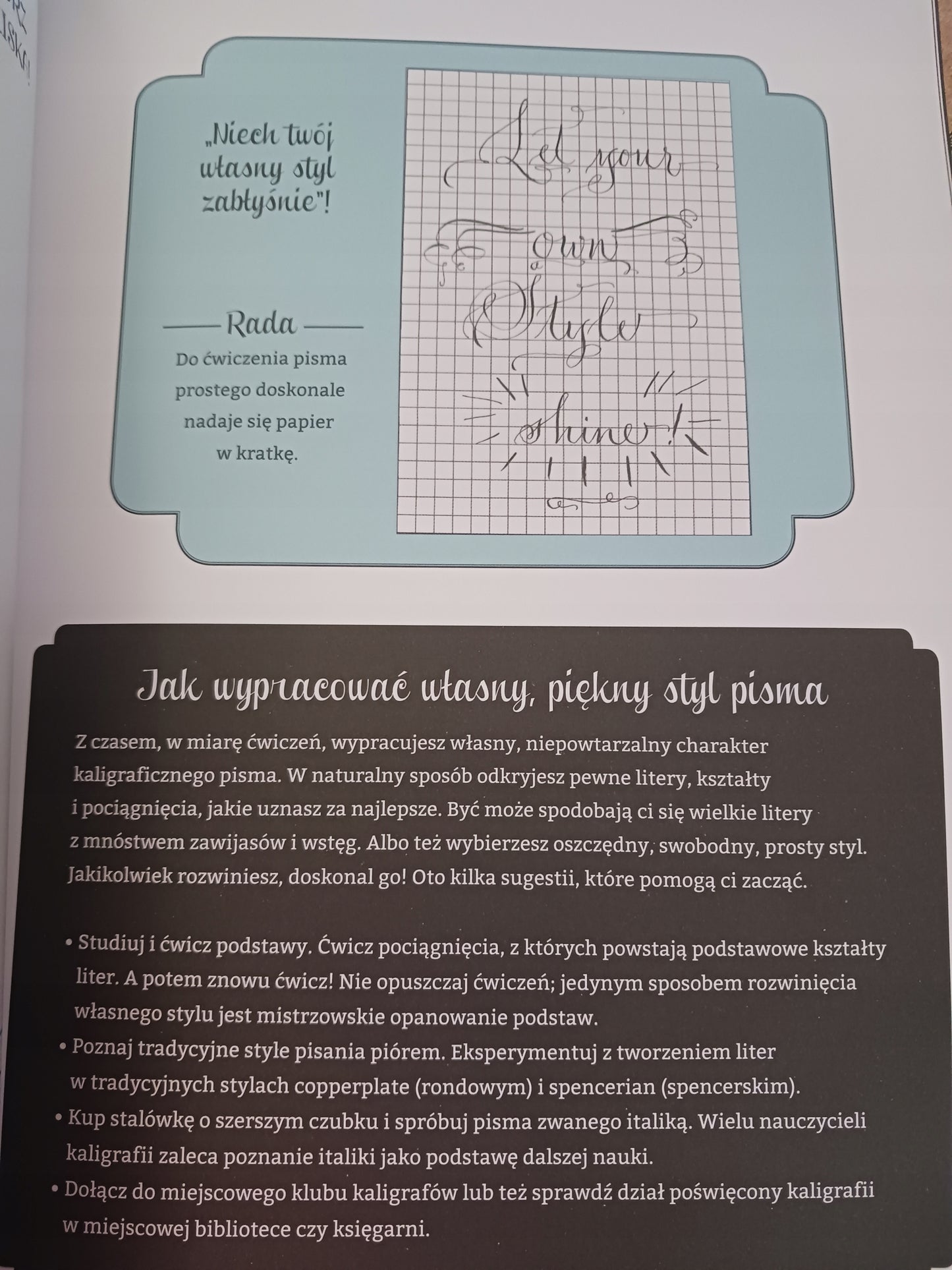 Liternictwo Sztuka pięknego pisania Praca zbiorowa