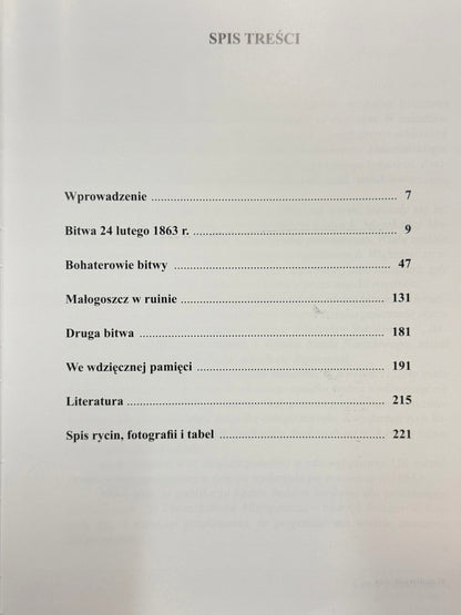 Bitwa pod Małogoszczem 1863 Cezary Jastrzębski