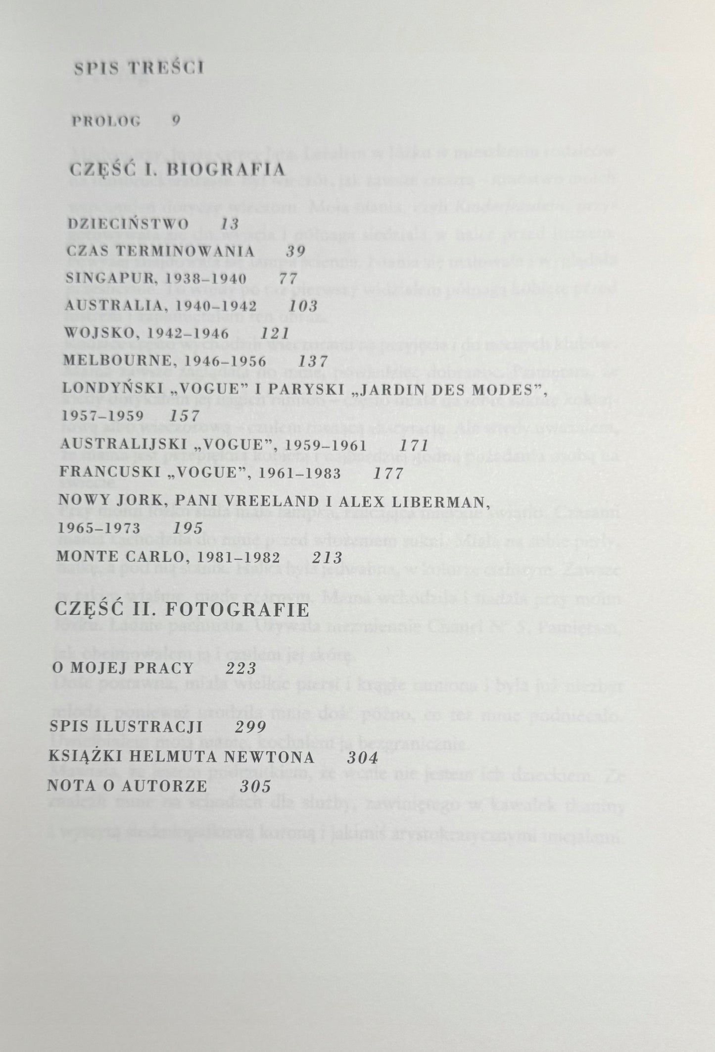 Autobiografia Helmut Newton