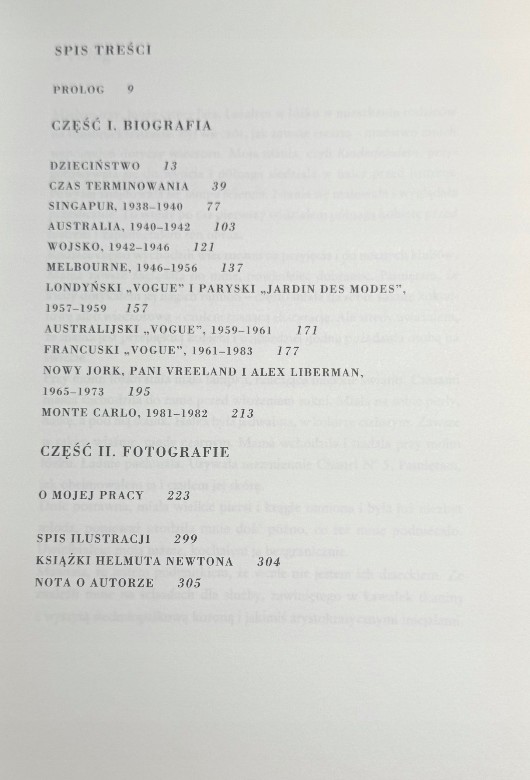 Autobiografia Helmut Newton