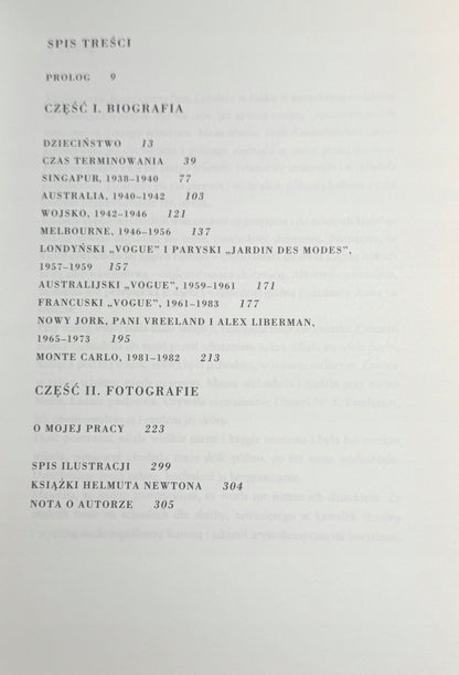 Autobiografia Helmut Newton