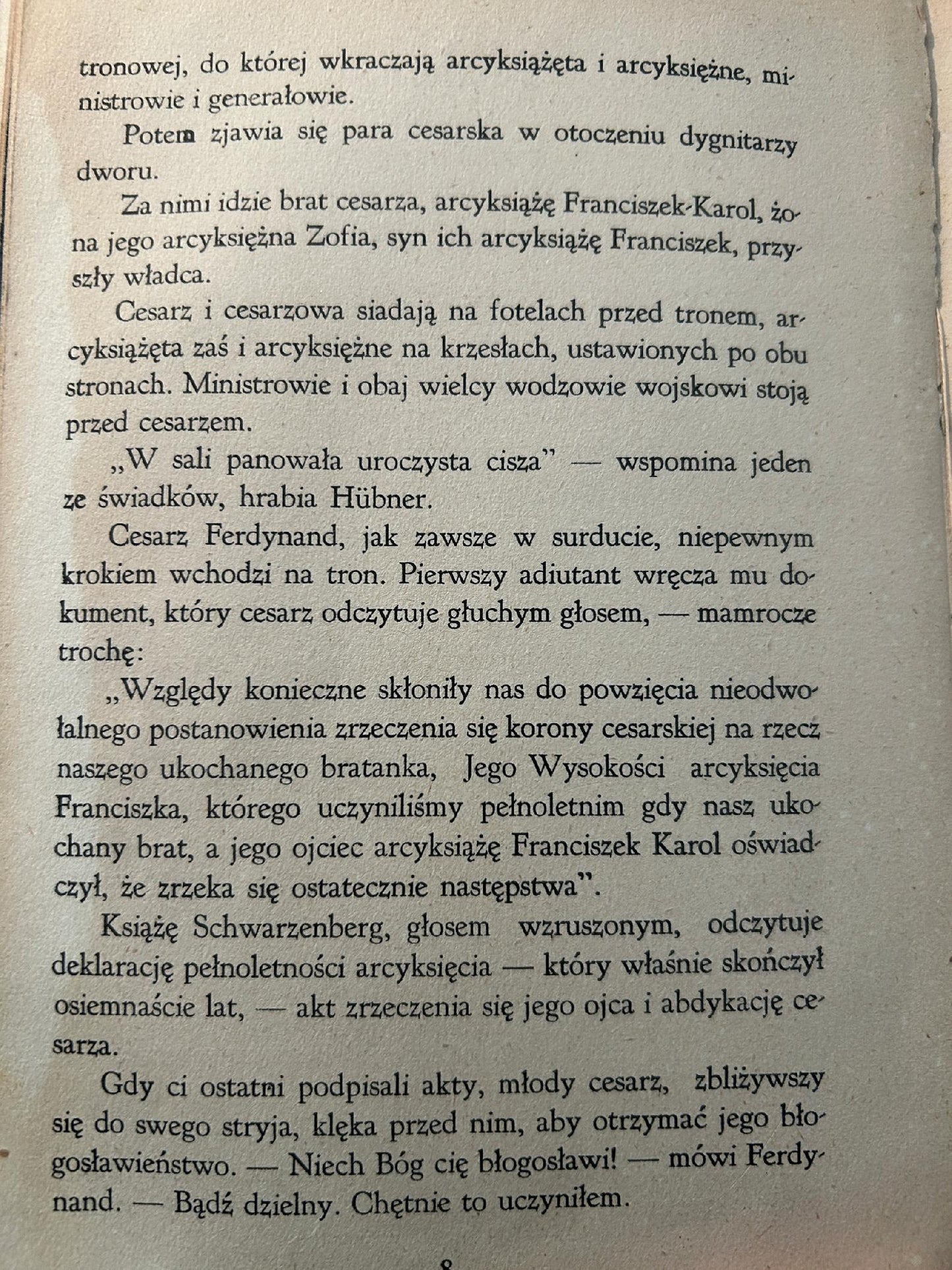Franciszek Józef. Zmierzch cesarstwa - R. Recouly [wydanie przedwojenne]