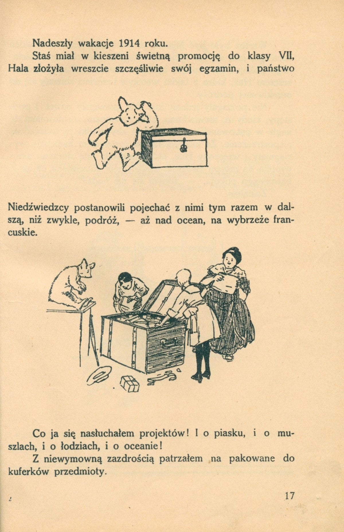 Bohaterski miś Ostrowska Bronisława [okładka Konstantego Sopoćko]