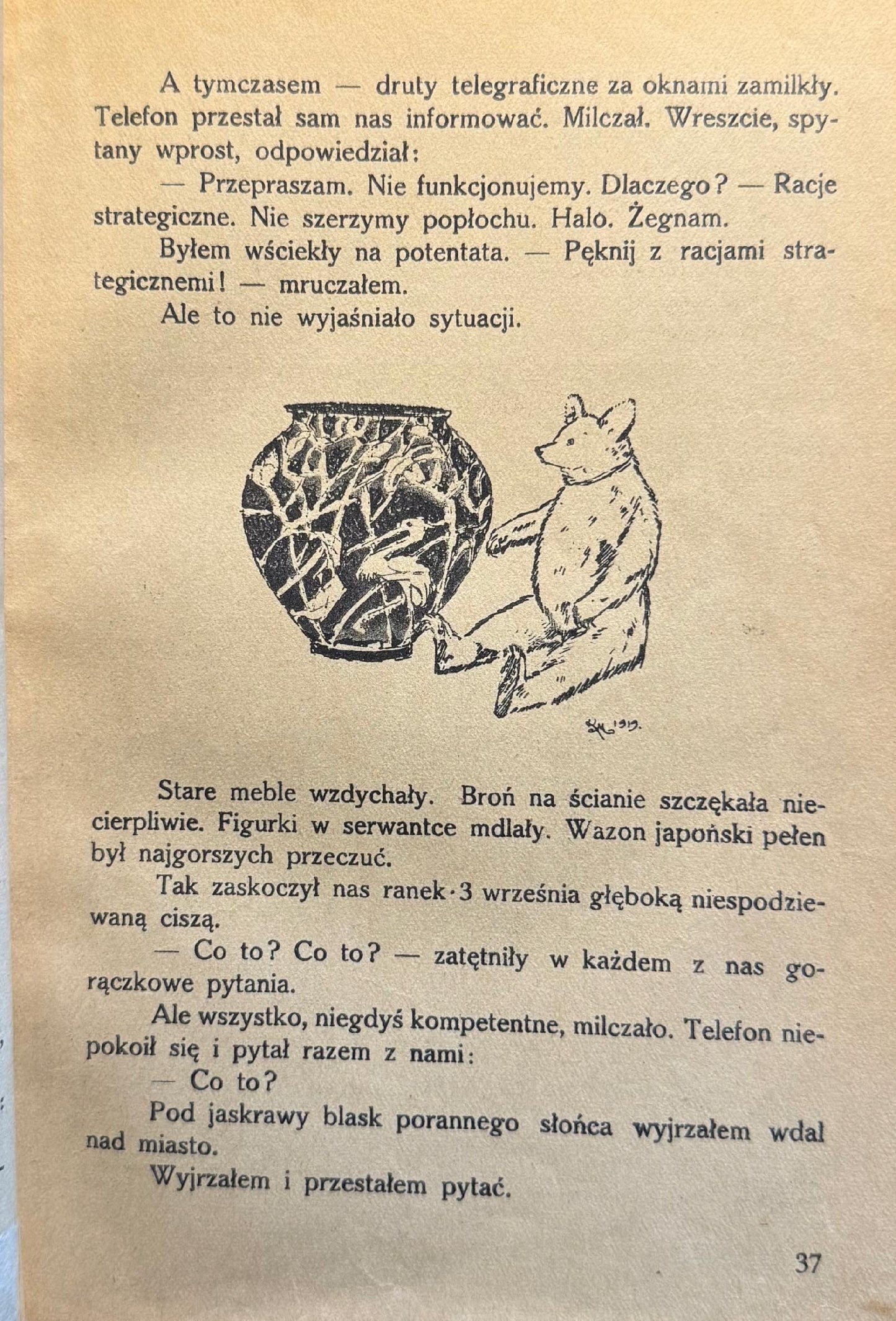 Bohaterski Miś Bronisława Ostrowska [1927][il. Kamil Mackiewicz]