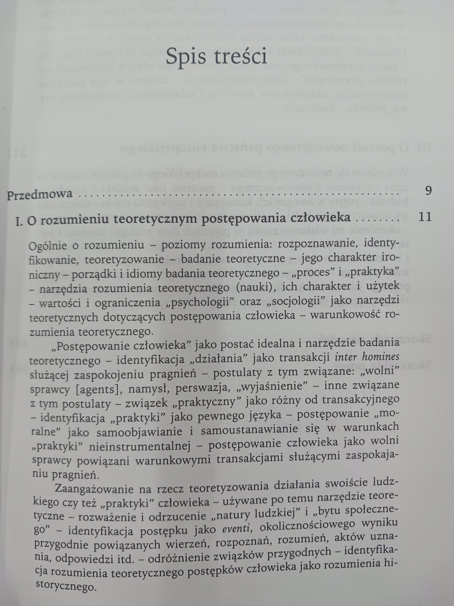 O postępowaniu człowieka Michael Oakeshott