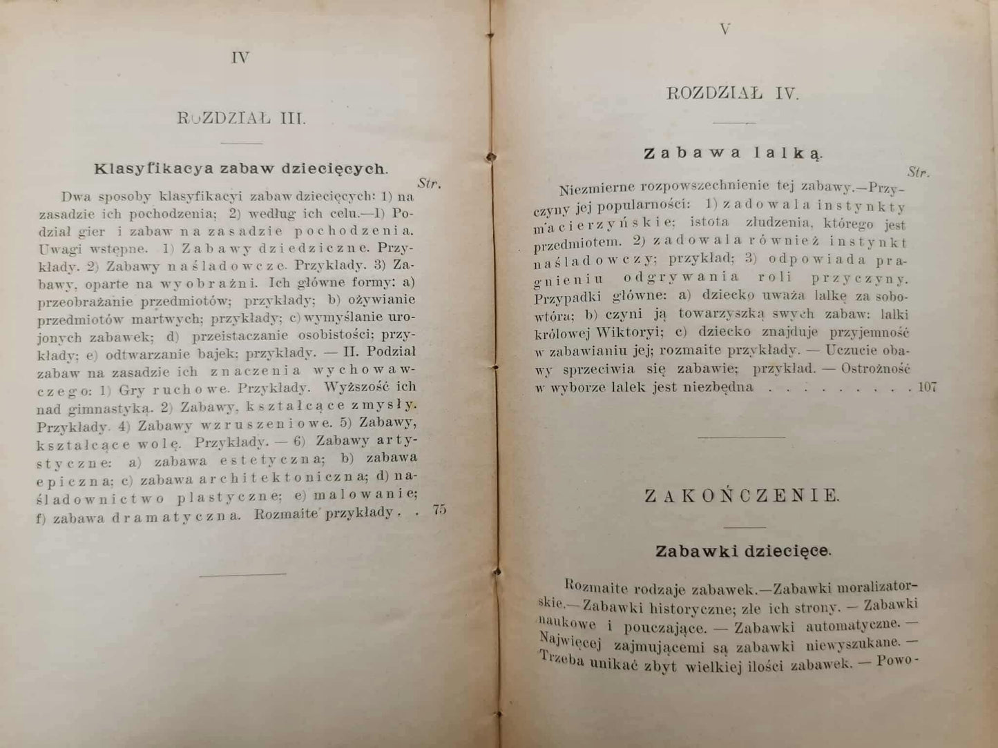 Gry i zabawy dziecięce, F. Queyrat [Warszawa 1905]