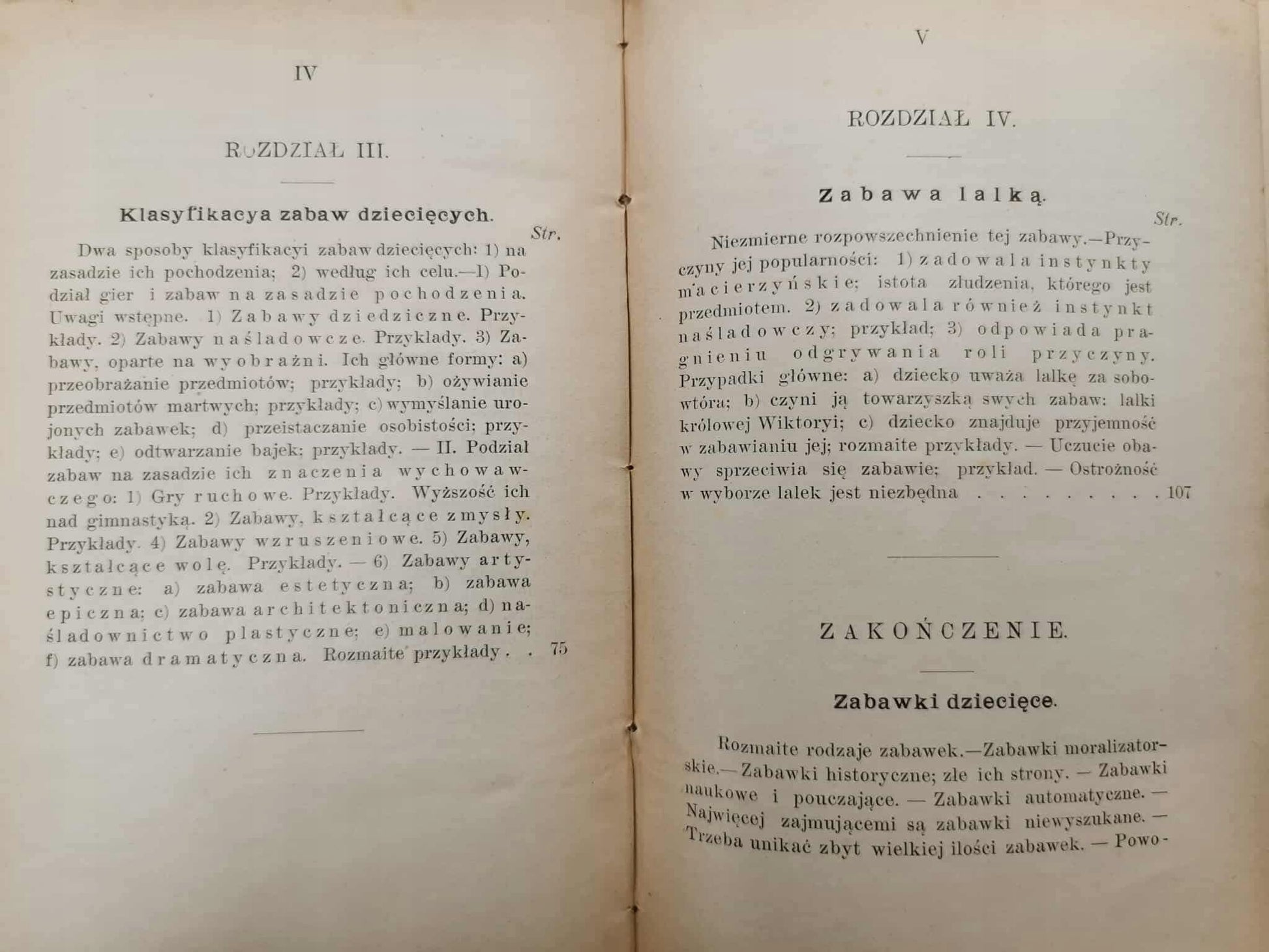 Gry i zabawy dziecięce, F. Queyrat [Warszawa 1905]
