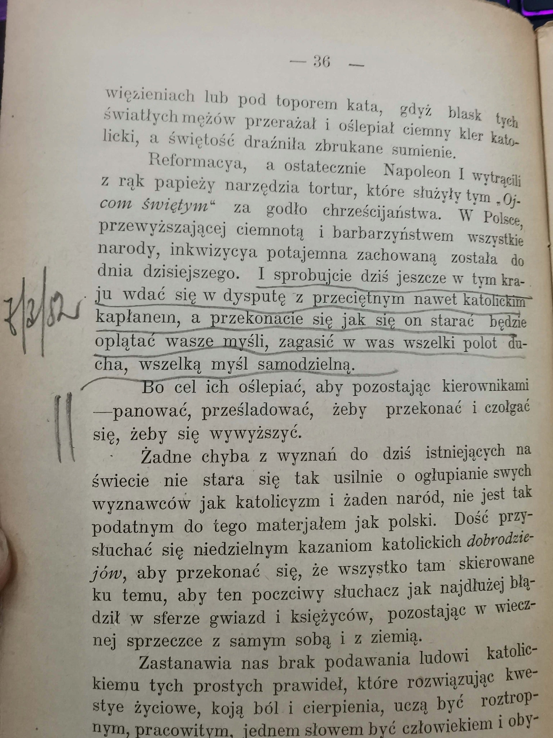 Inkwizycja końca XIX wieku [1901]