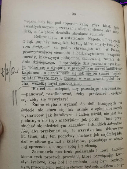 Inkwizycja końca XIX wieku [1901]
