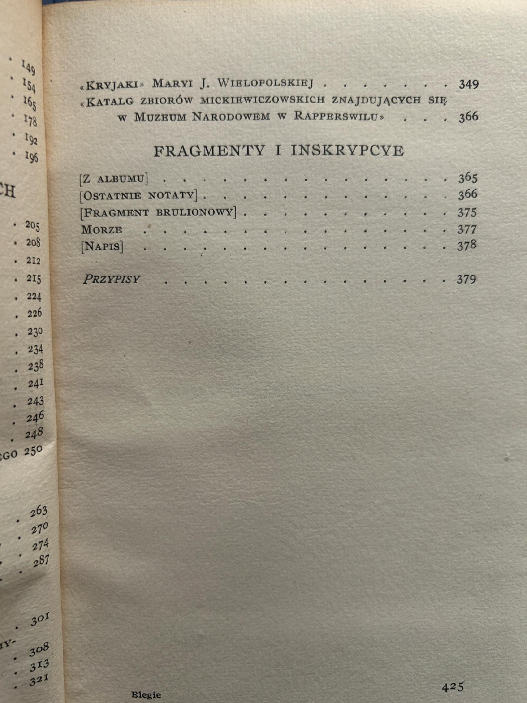 Elegie i inne pisma - Stefan Żeromski [wydanie przedwojenne]