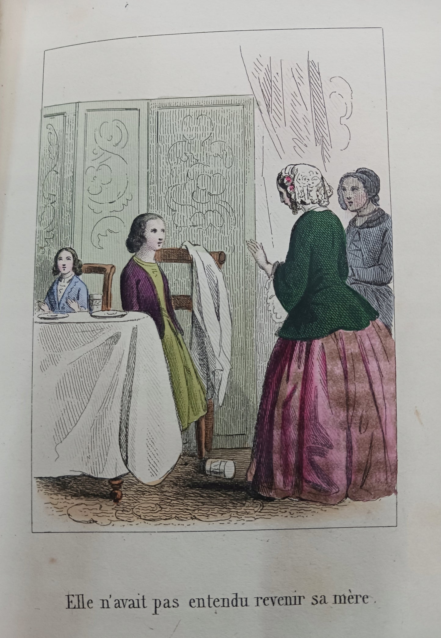 L'éducation d'une poupée Madame de Sainte-Marie [Paryż, wyd. XIX w.]