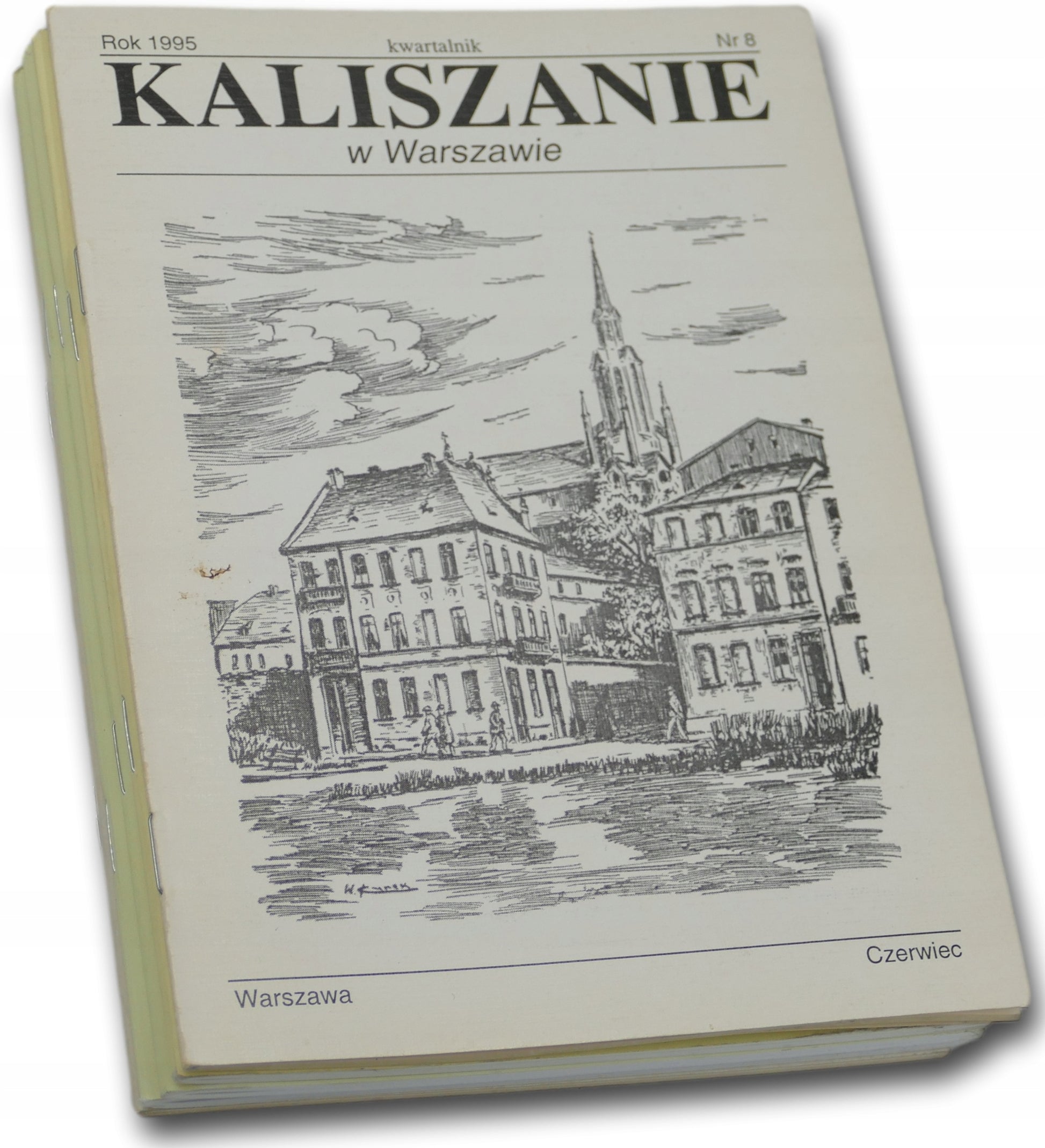 Kwartalnik Kaliszanie w Warszawie x5 Nr 7, 8, 38-39, 44-47, 1995-2006