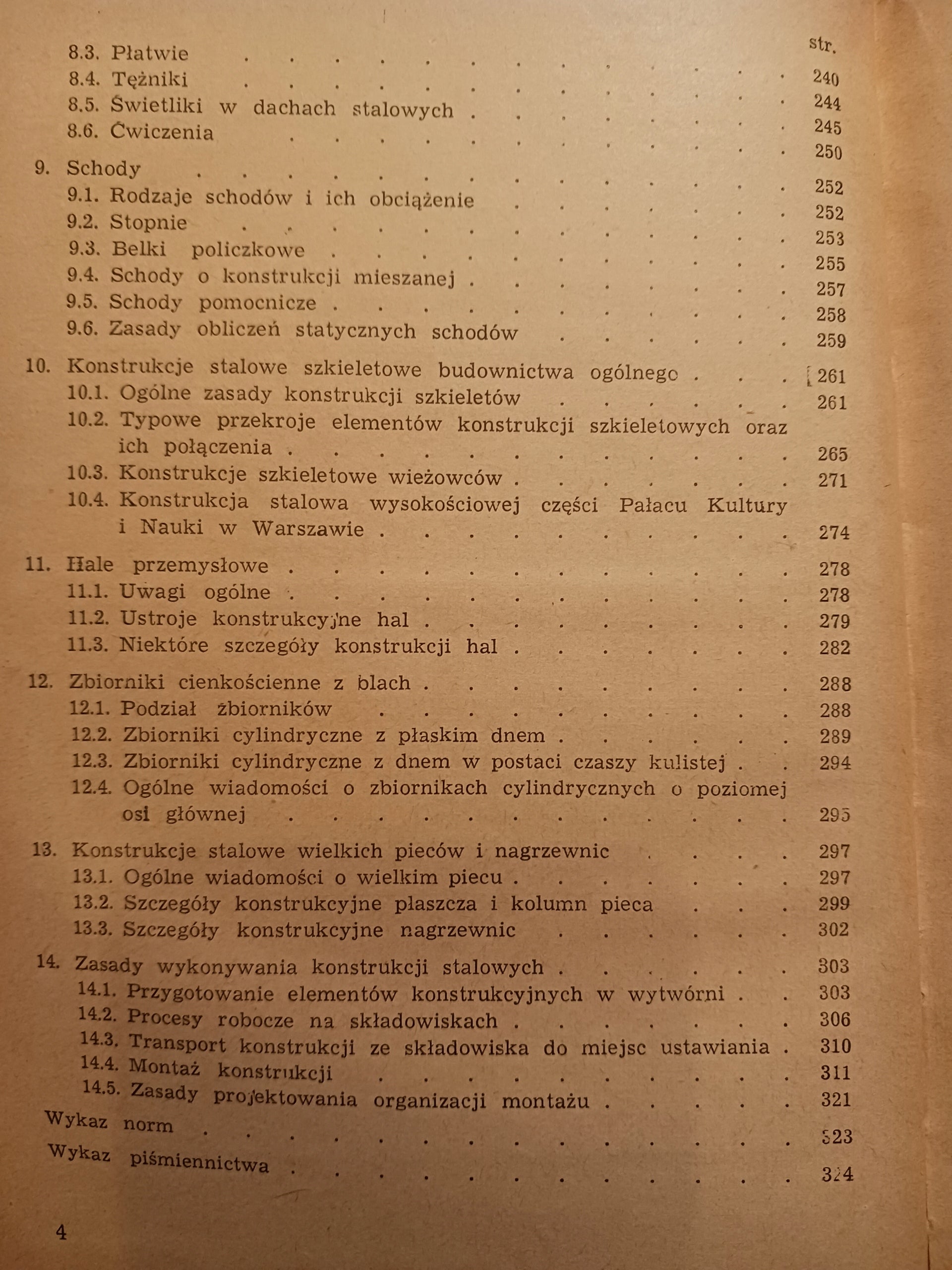 Ustroje budowlane Tomy 1, 3, 4. J. Pogorzelski, L. Urban